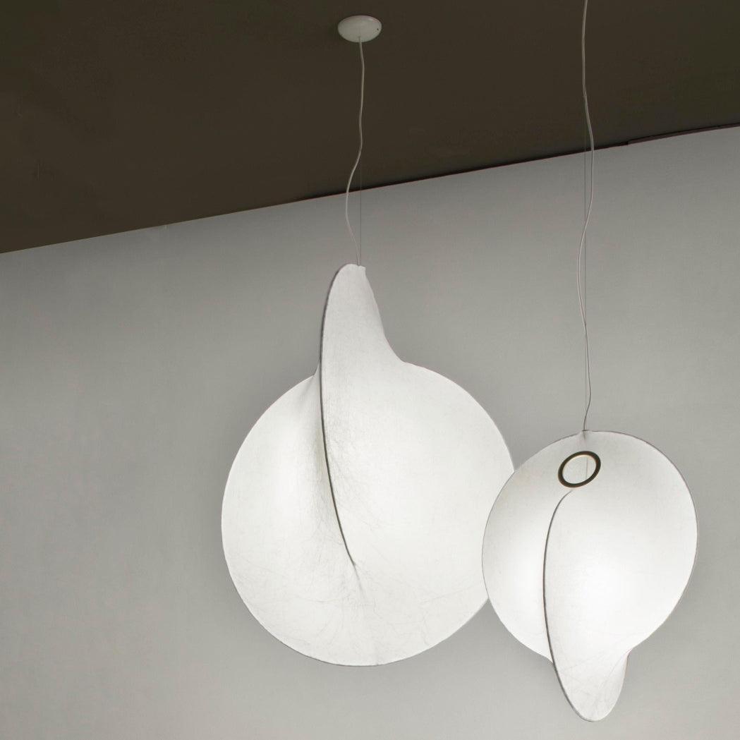 Ballet Pendant Lamp White Organic Shape - Letslighting