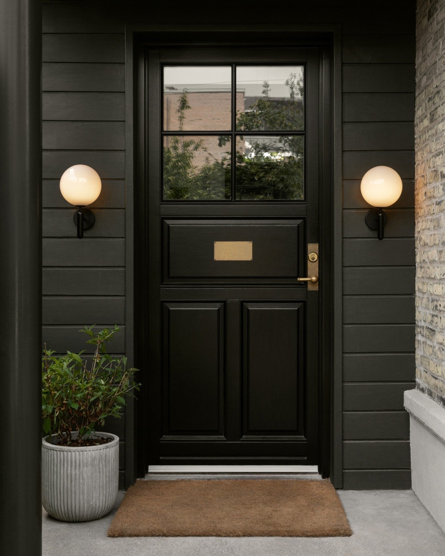 Ilirila Modern Minimalist Brass Glass Wall Light - Letslighting