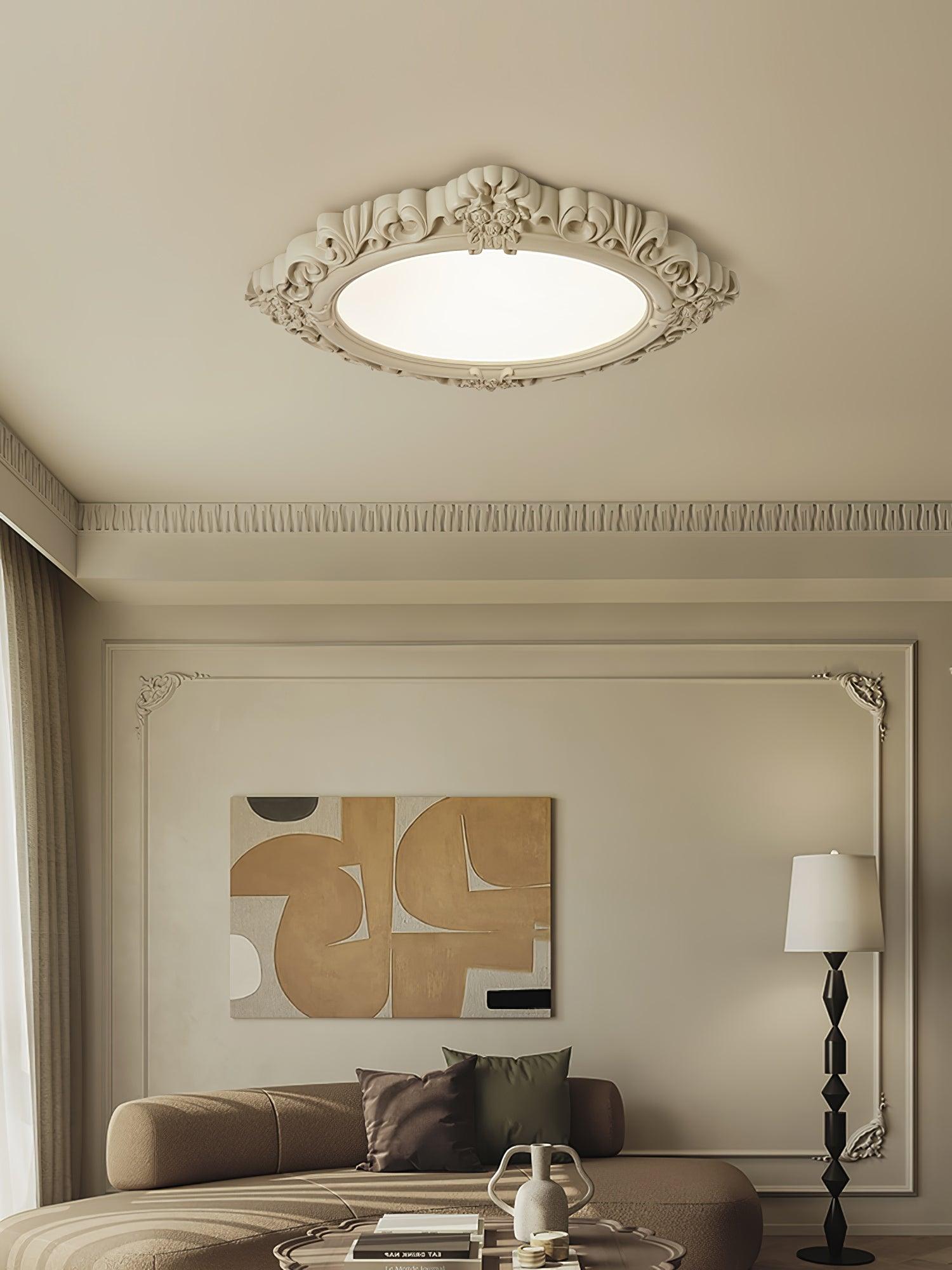 Avraee Sculpted Resin Ceiling Lamp - Letslighting
