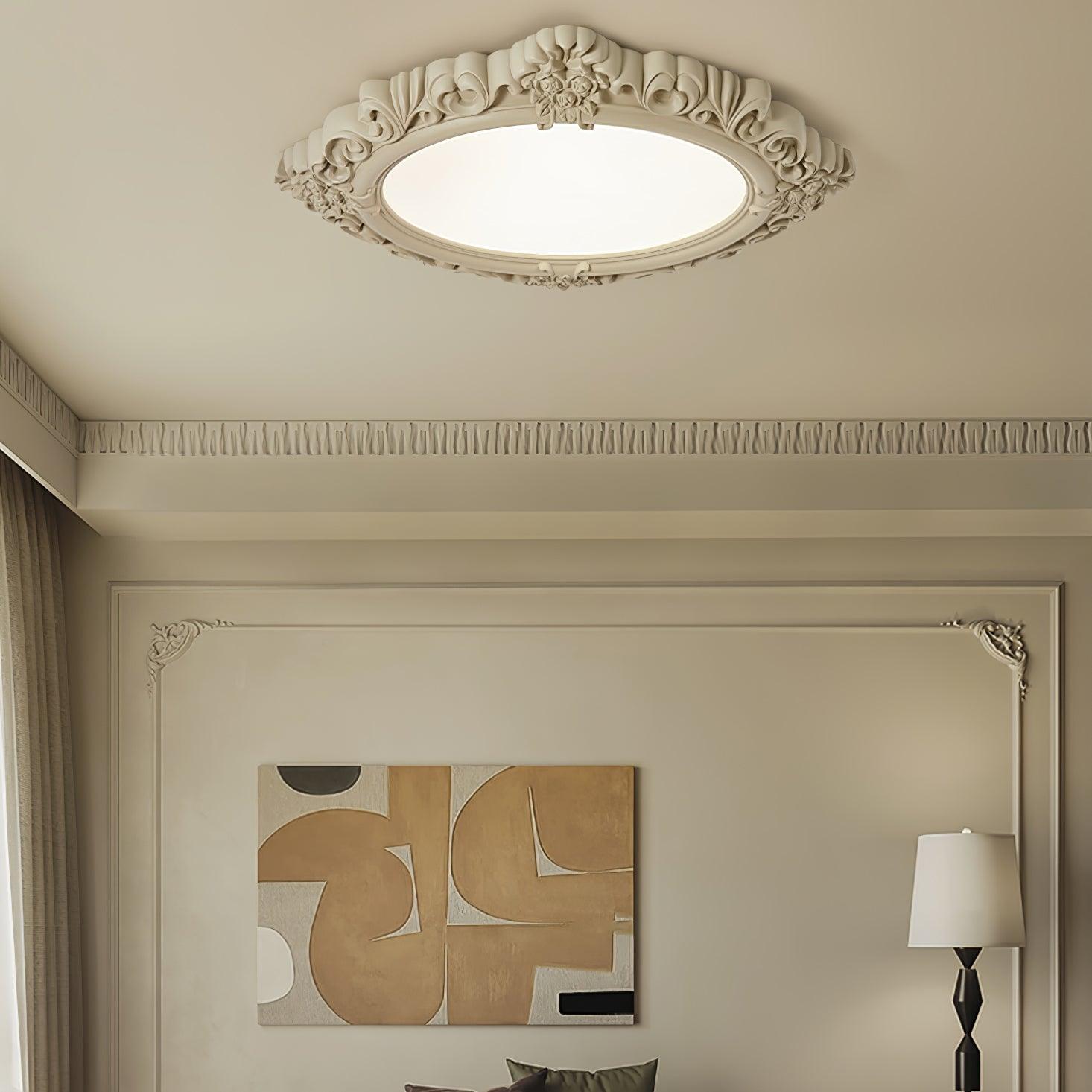 Avraee Sculpted Resin Ceiling Lamp - Letslighting