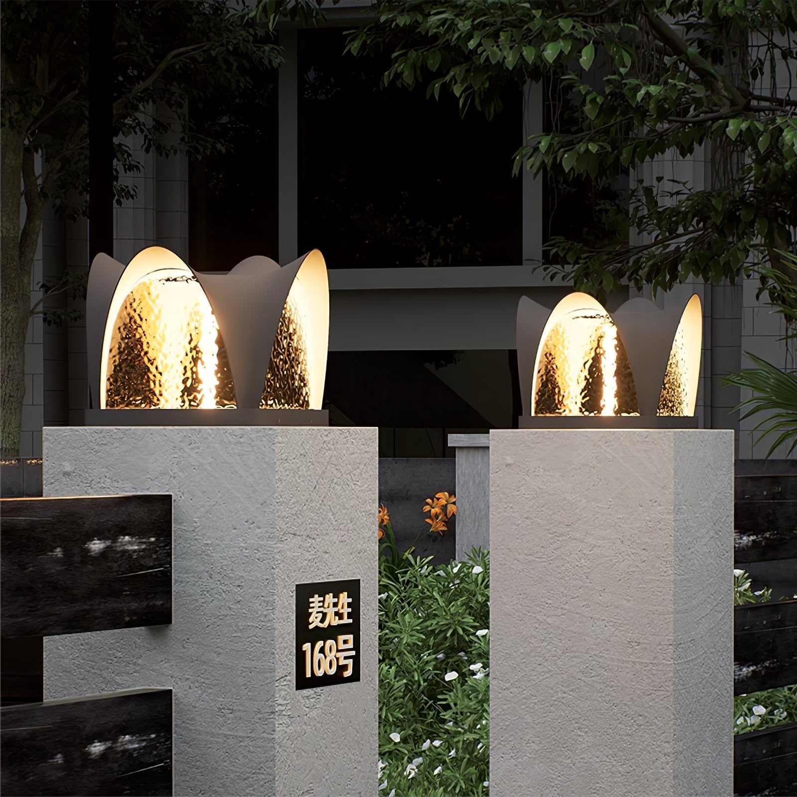 Veyra Modern Solar Outdoor Light - Letslighting
