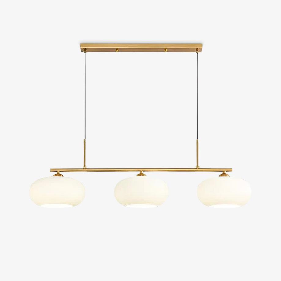 Lustra Pendant Lamp 3-Light Globe Shaped Linear - Letslighting