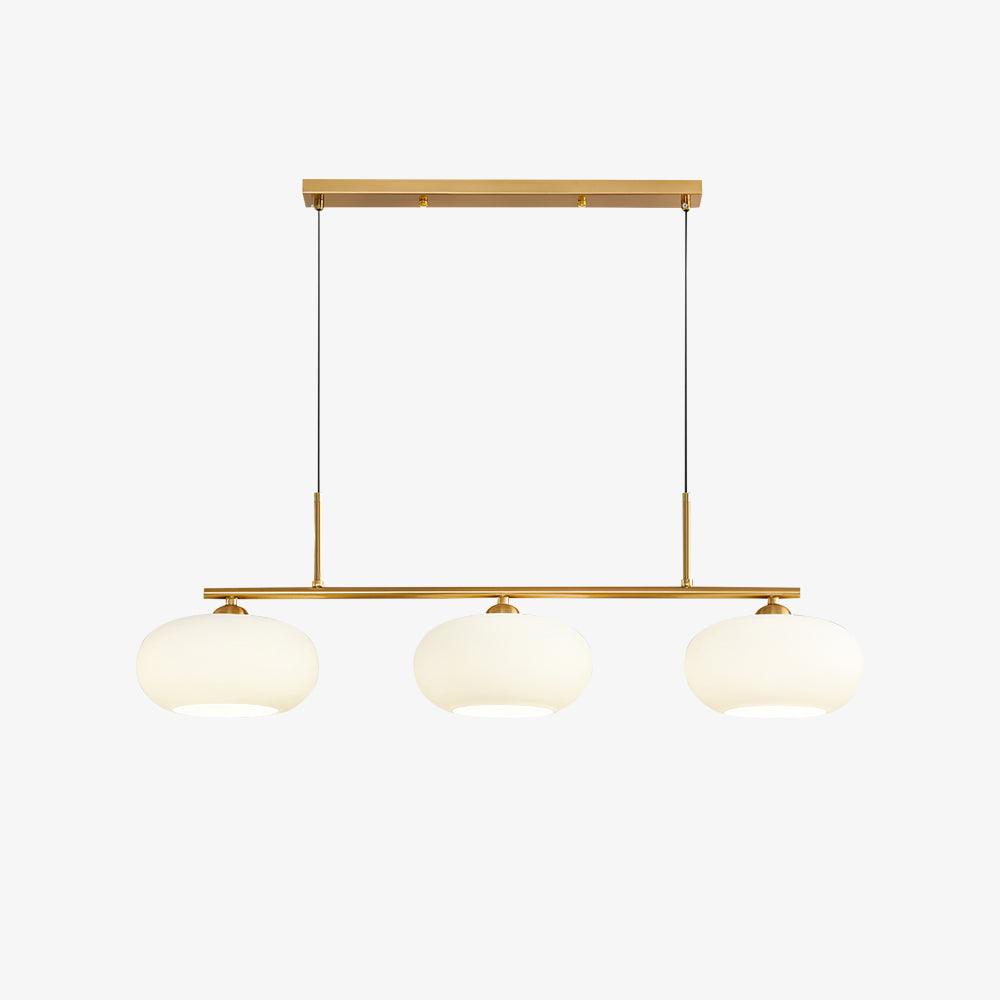 Lustra Pendant Lamp 3-Light Globe Shaped Linear - Letslighting