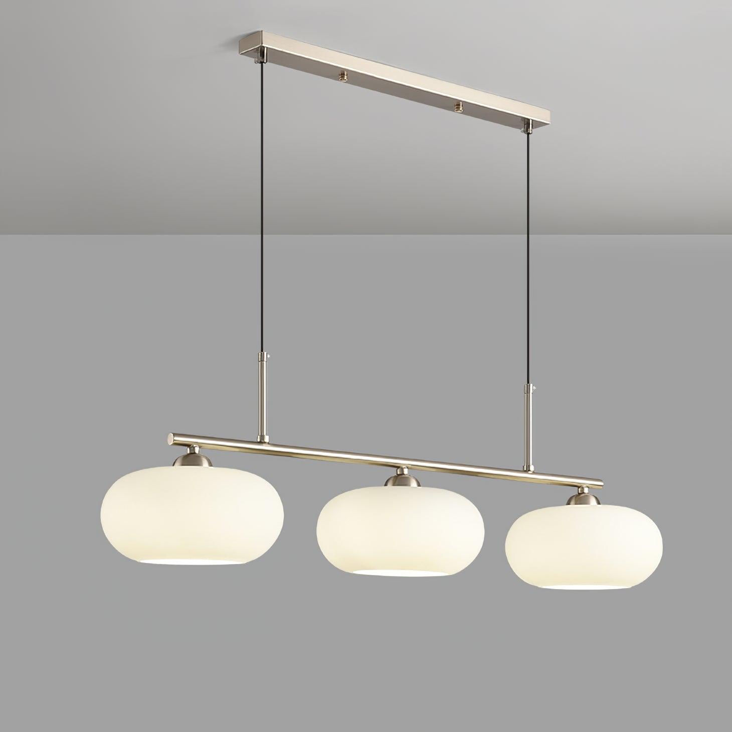 Valentina Cream Cluster Pendant Light, 3 Heads - Letslighting