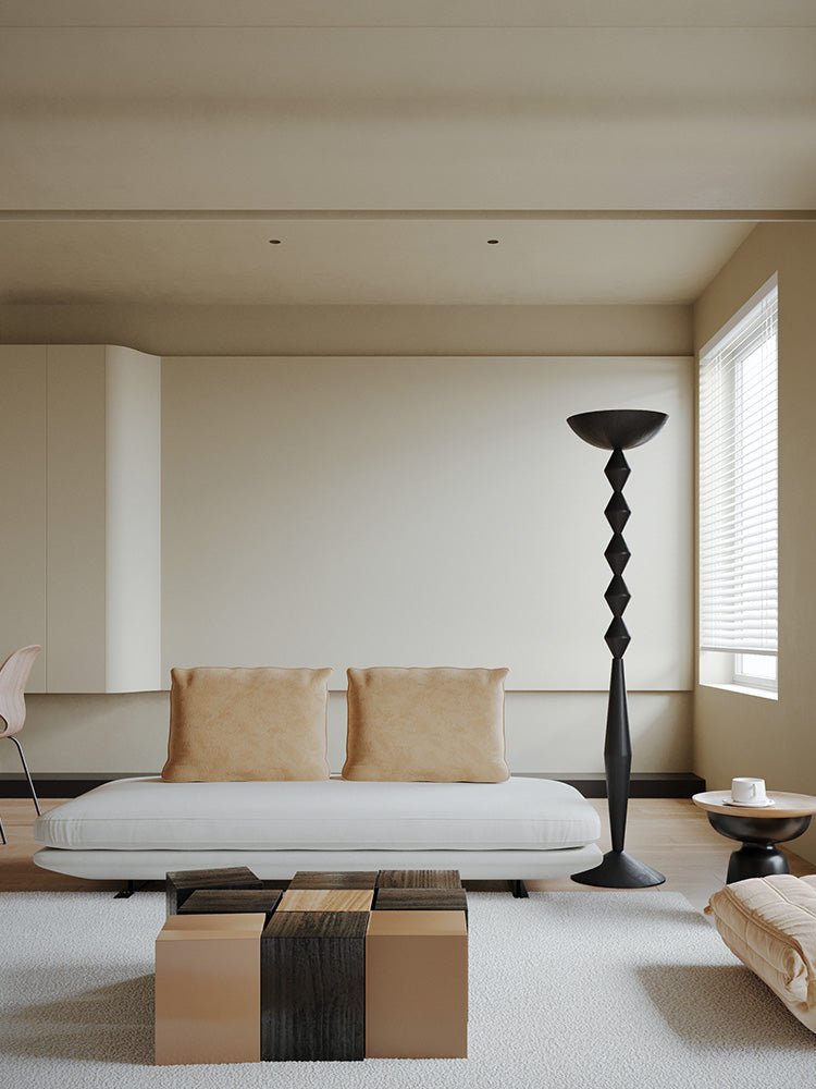 Stack Modern Wood Floor Lamp