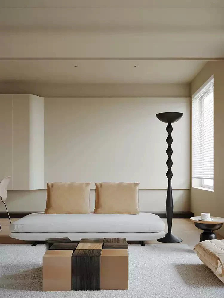 Stack Modern Wood Floor Lamp