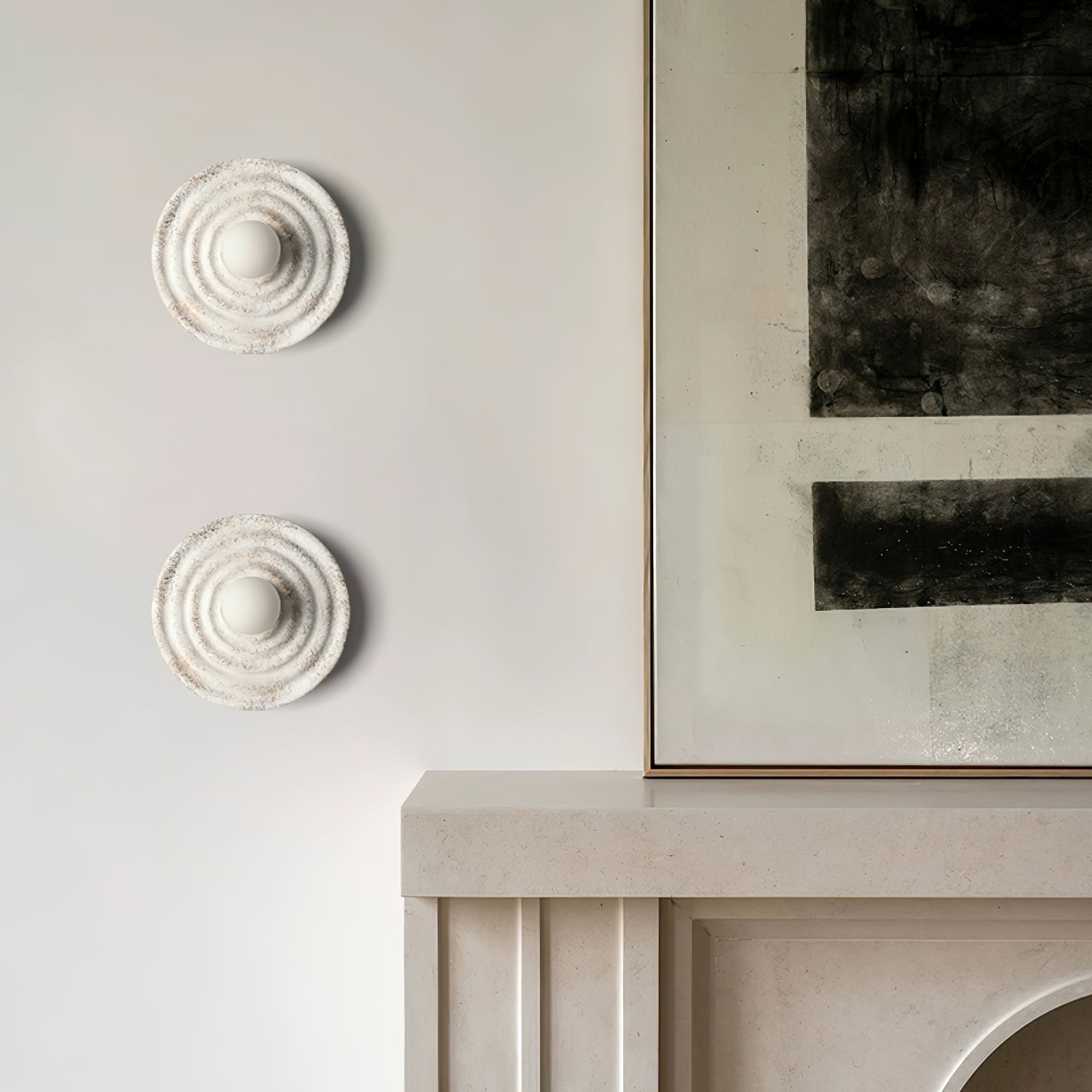 Ersila Modern Minimalist Resin Wall Lamp - Letslighting