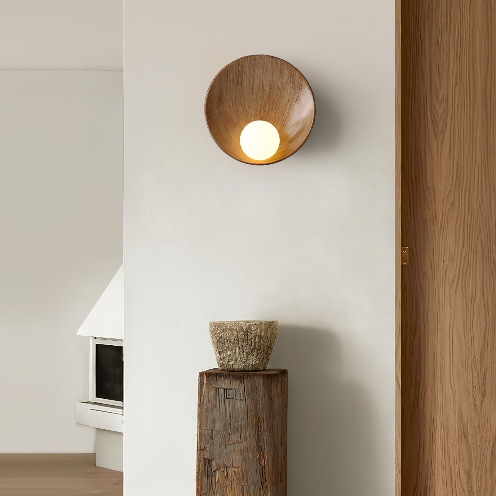 Ersila Modern Minimalist Resin Wall Lamp - Letslighting