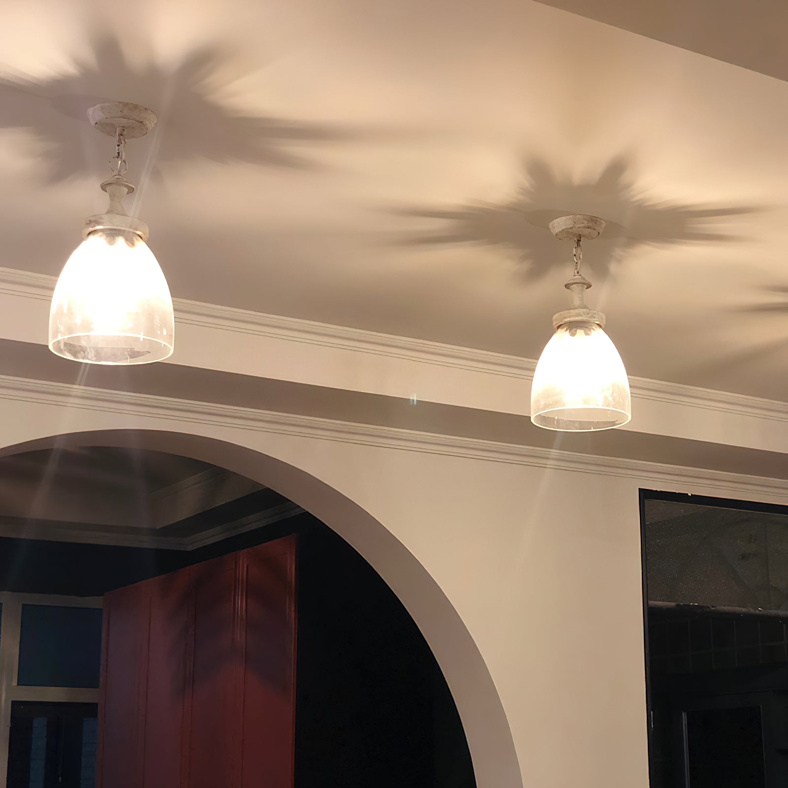 Nyrinaris Vintage Premium Glass Pendant Lamp - Letslighting