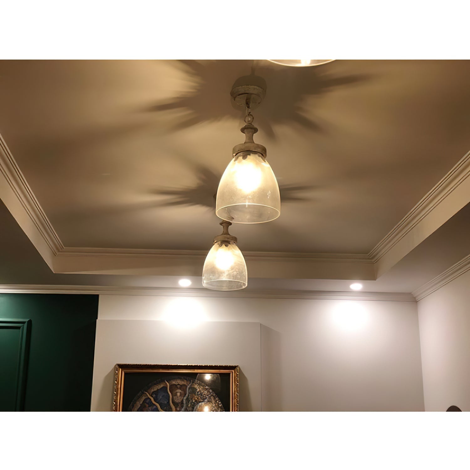 Nyrinaris Vintage Premium Glass Pendant Lamp - Letslighting