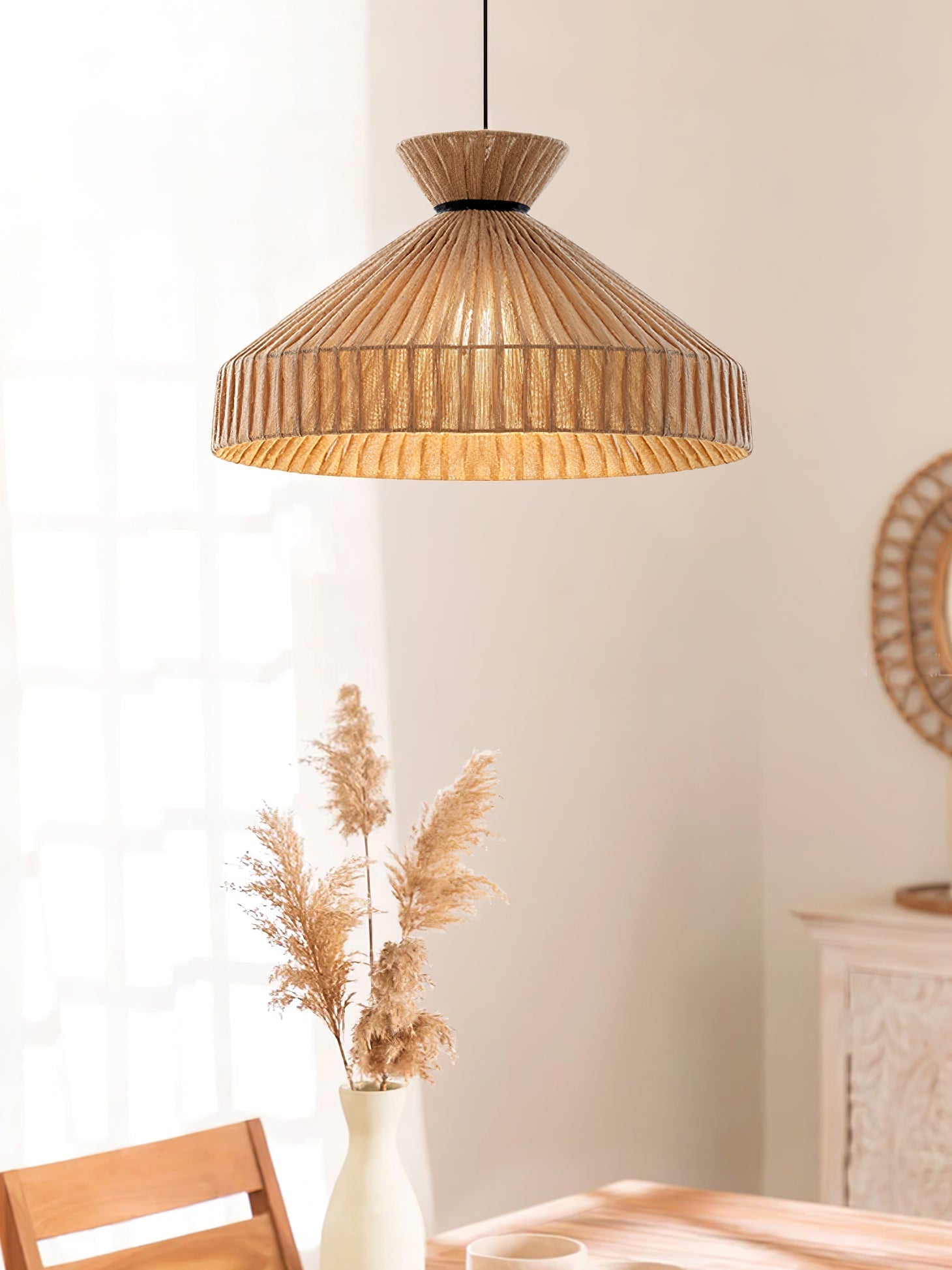 Cusoren Elegance Tide Fabric Pendant Lamp - Letslighting