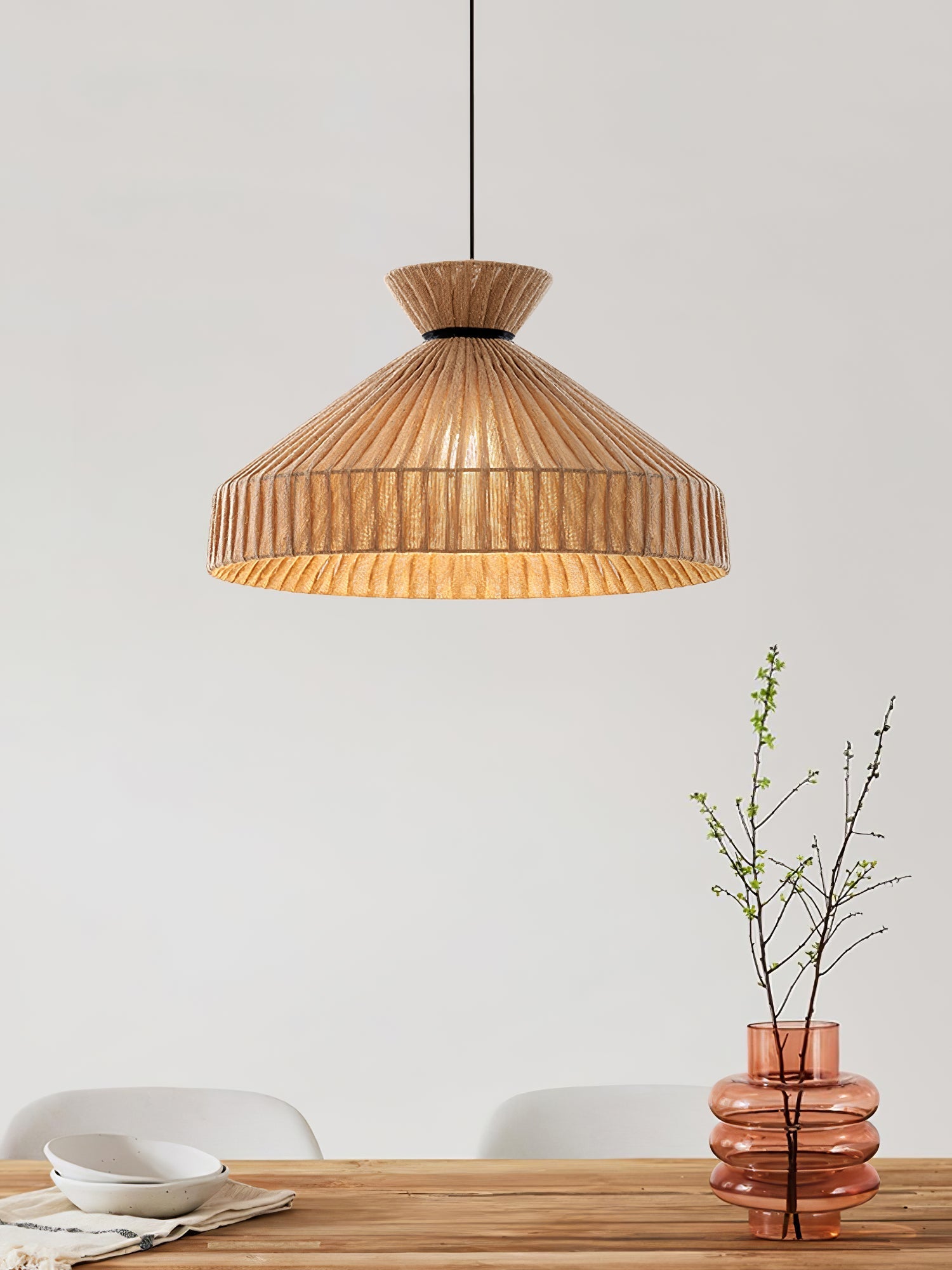 Cusoren Elegance Tide Fabric Pendant Lamp - Letslighting