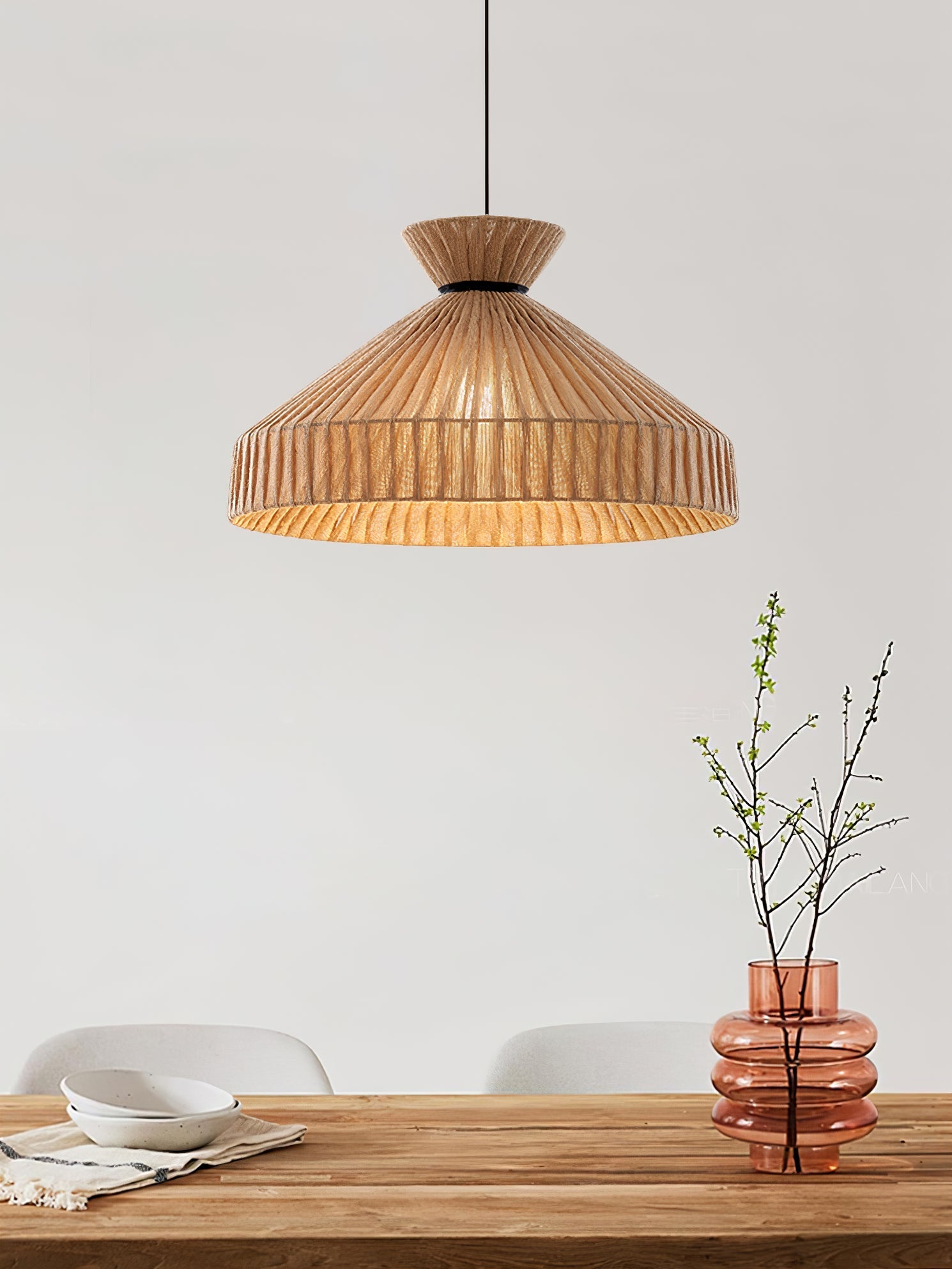 Cusoren Elegance Tide Fabric Pendant Lamp - Letslighting