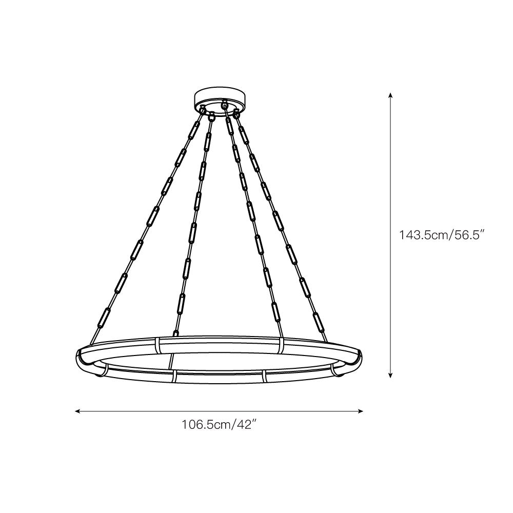 Oltalora Modern Minimalist Alabaster Chandelier - Letslighting