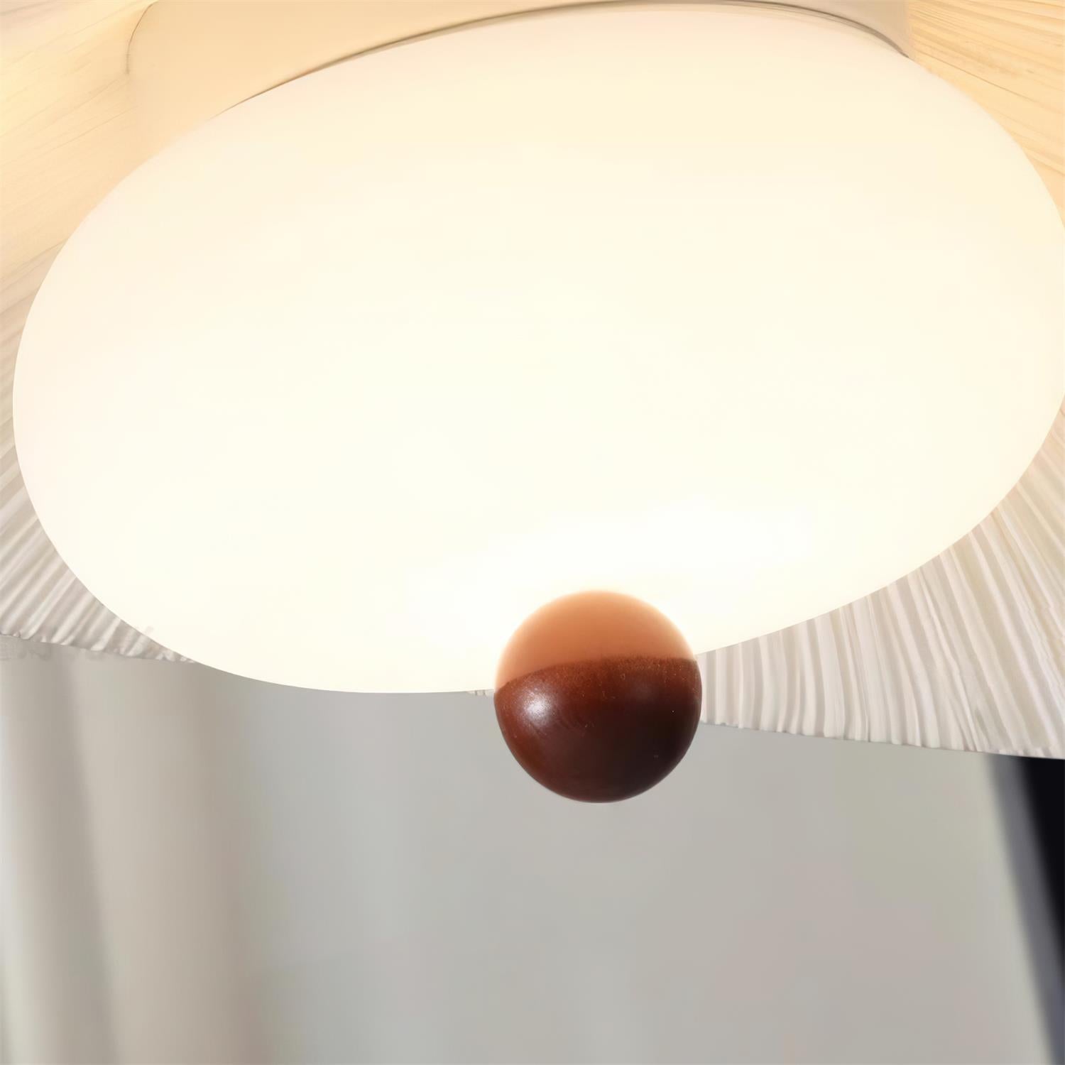 Serafina Pendant Lamp Organic Pleated - Letslighting