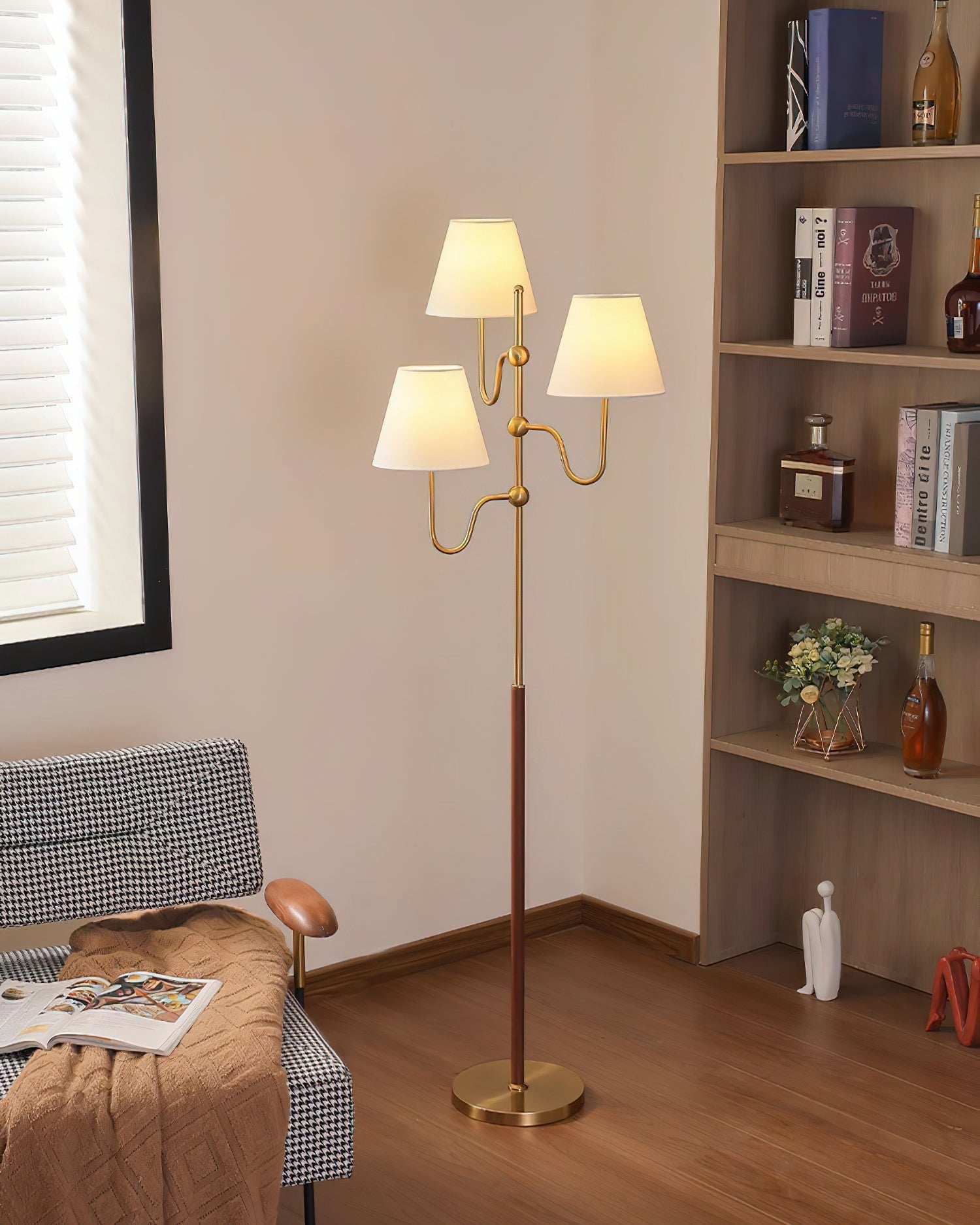 Lustra Floor Lamp Cloth Shade - Letslighting