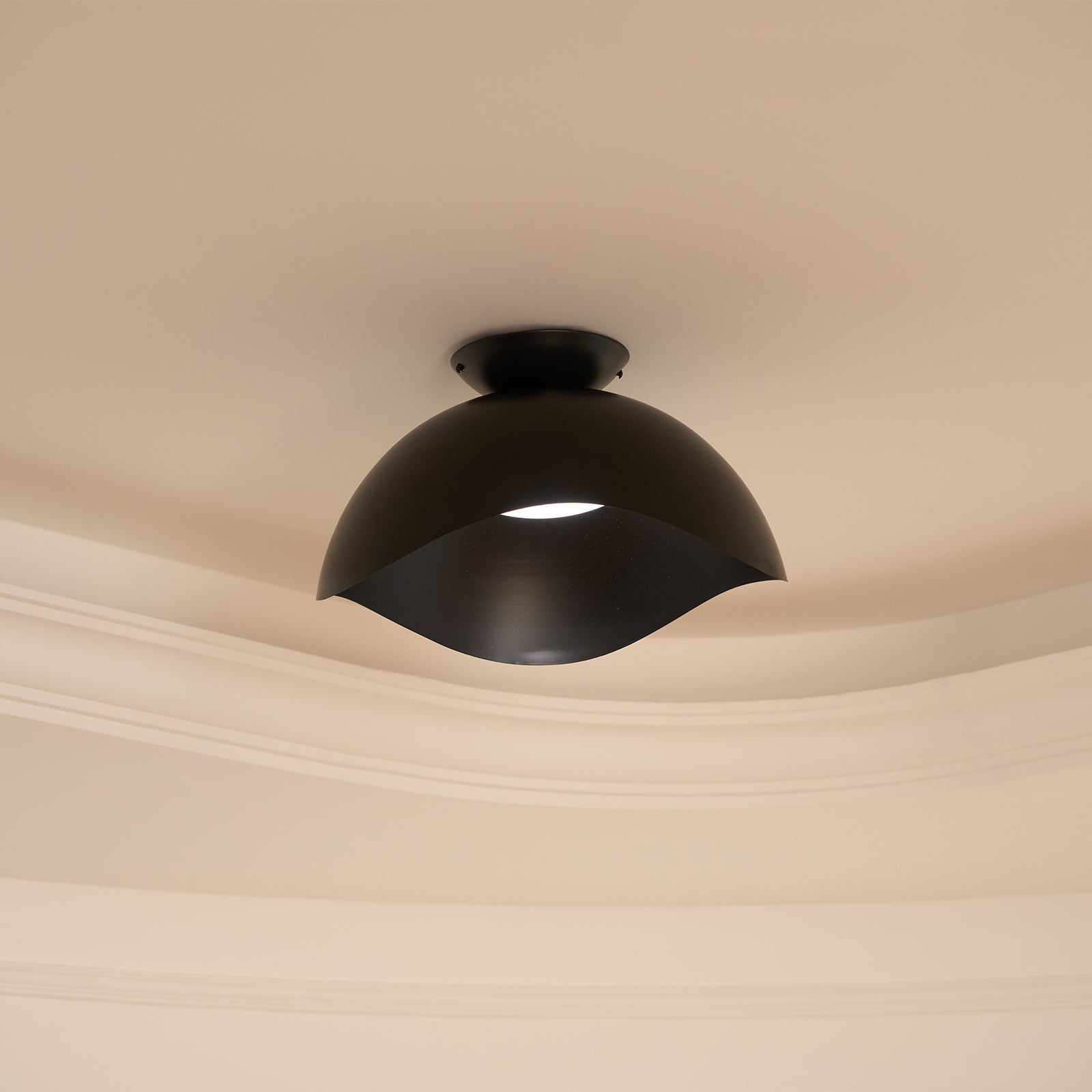 Aria Bowl Wave Ceiling Light - Letslighting