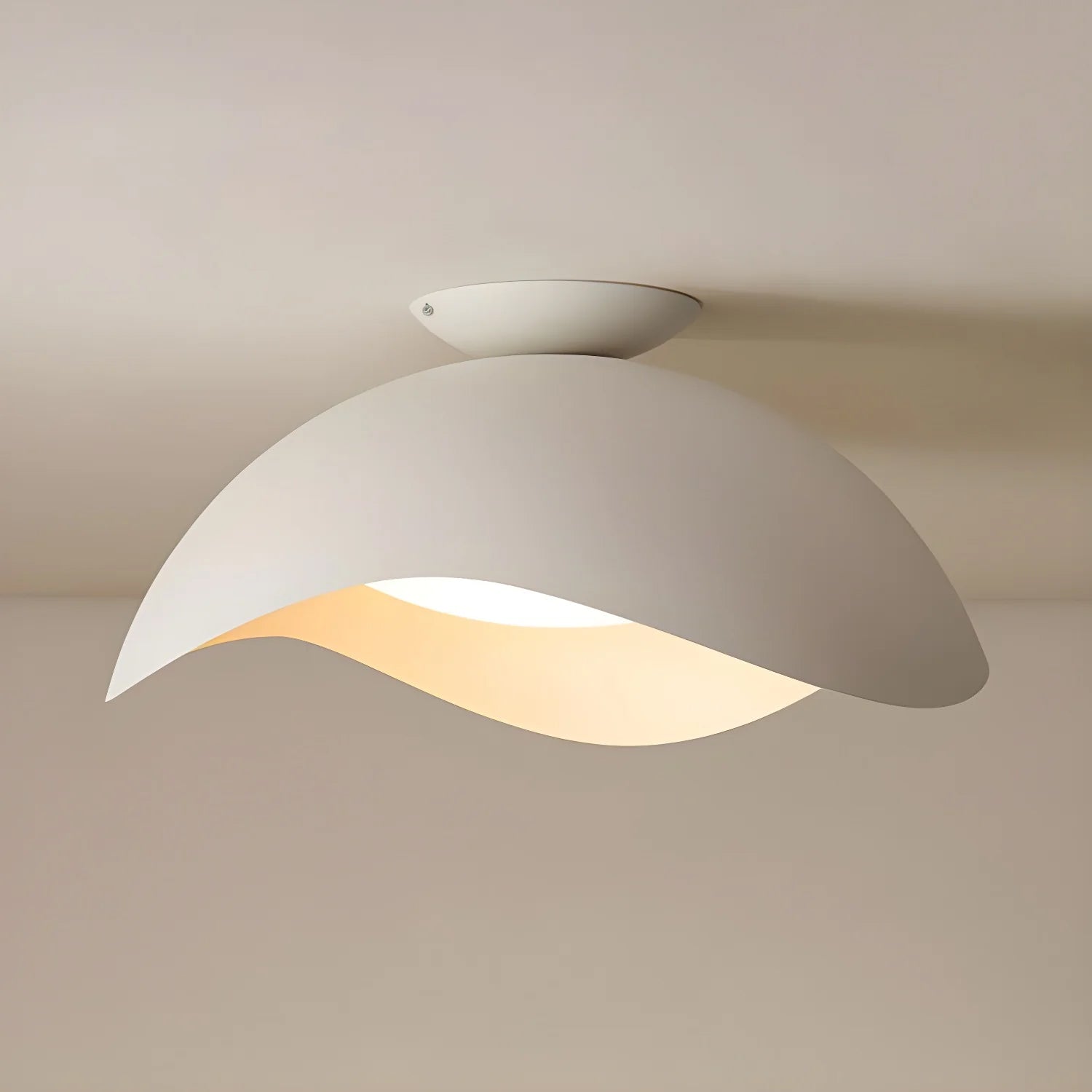 Aria Bowl Wave Ceiling Light - Letslighting
