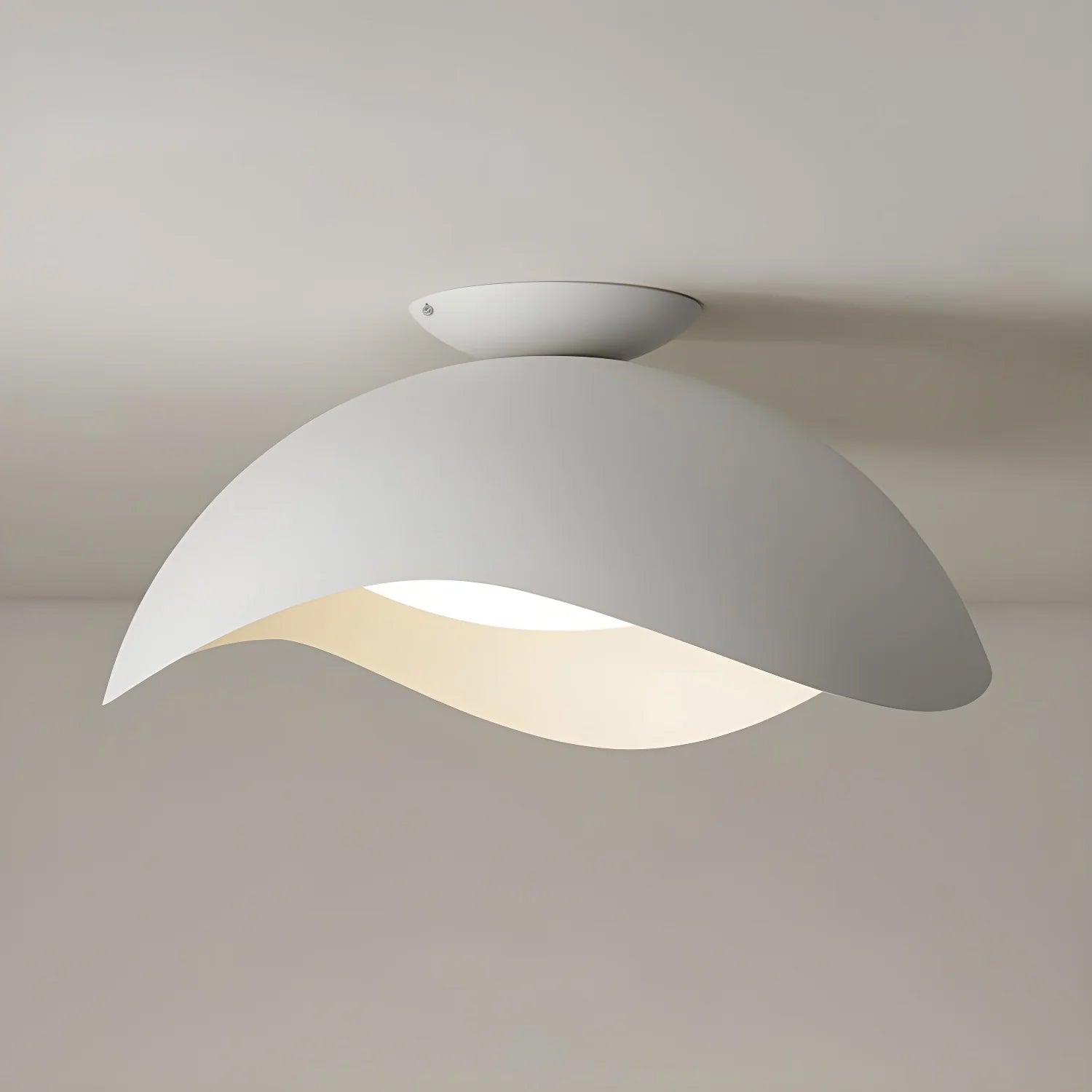 Aria Bowl Wave Ceiling Light - Letslighting