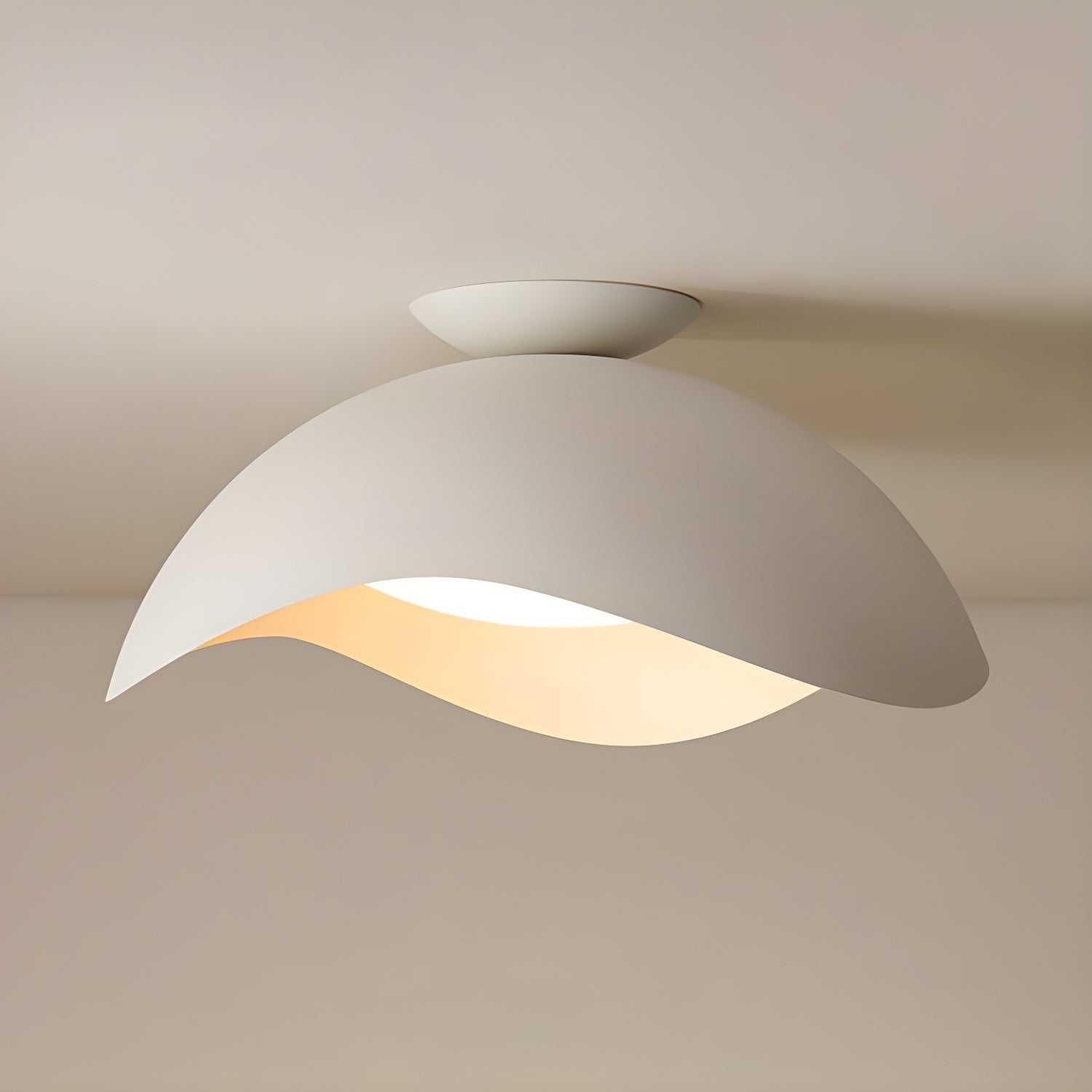 Aria Bowl Wave Ceiling Light - Letslighting