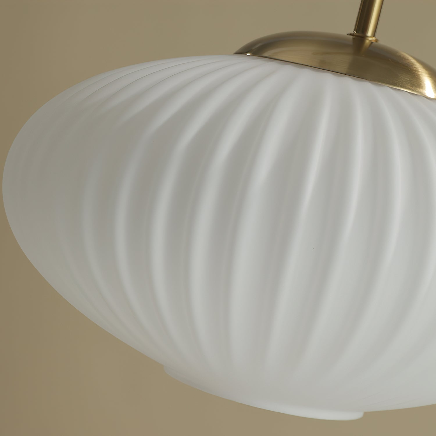 Serenita Modern Wood & Glass Floor Lamp