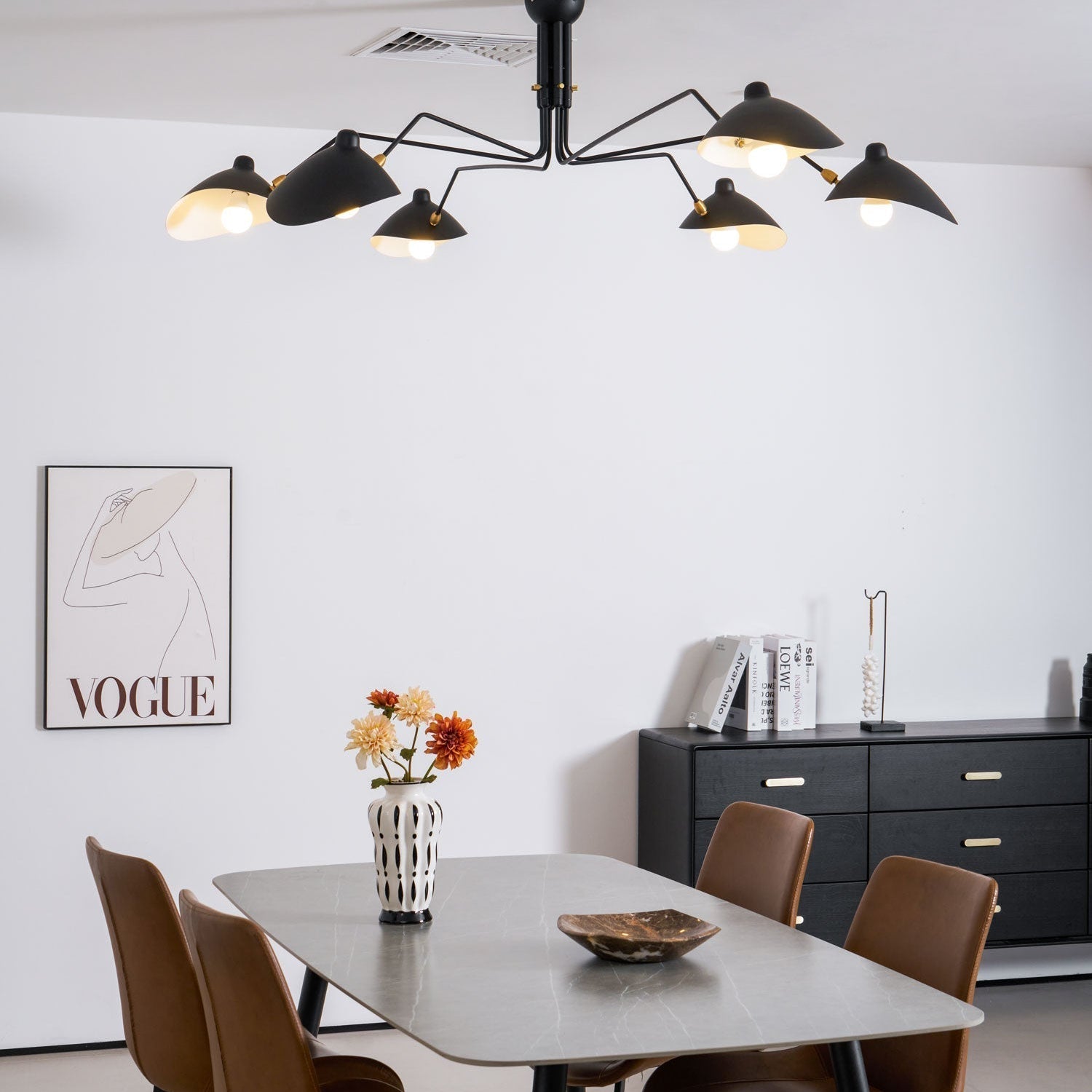 Lustra Ceiling Light Three Arm Minimalist - Letslighting