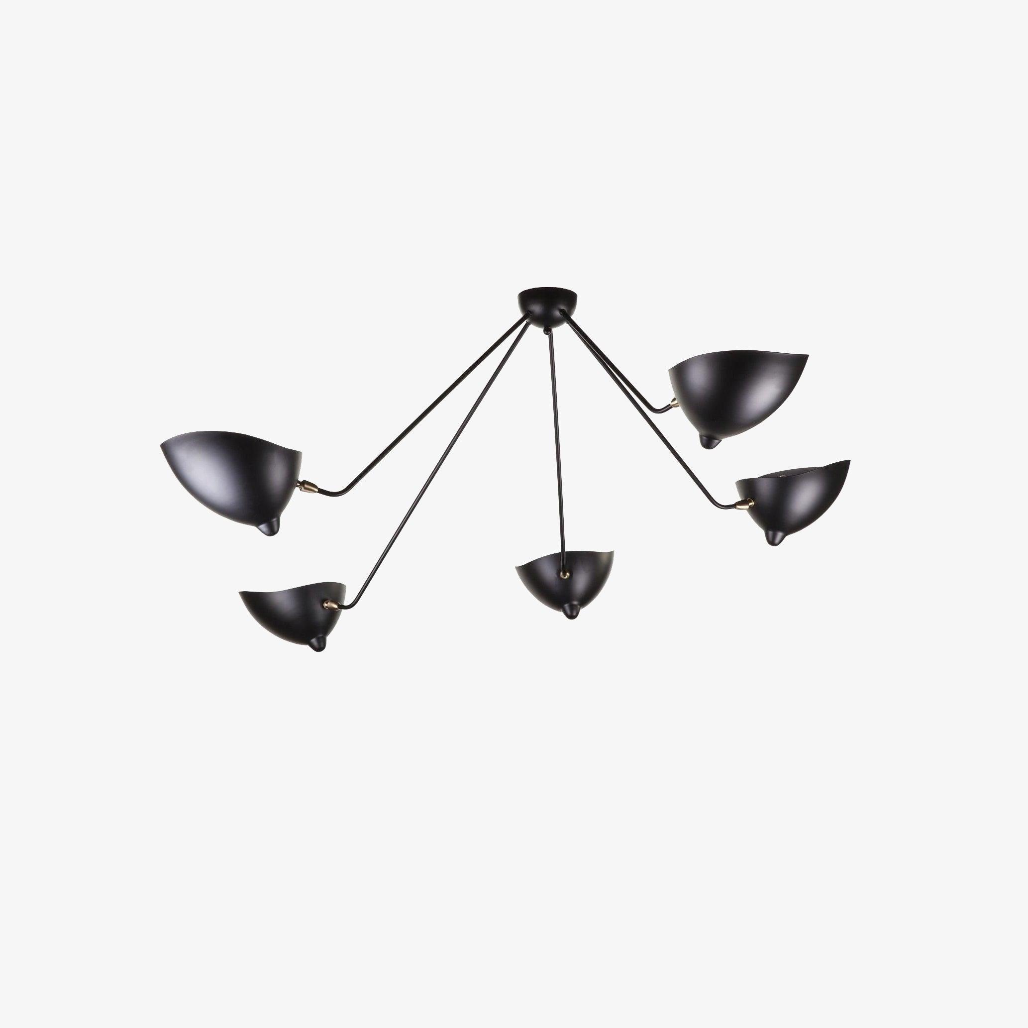 Serge Mouille Ceiling Lamp B - Blowlighting
