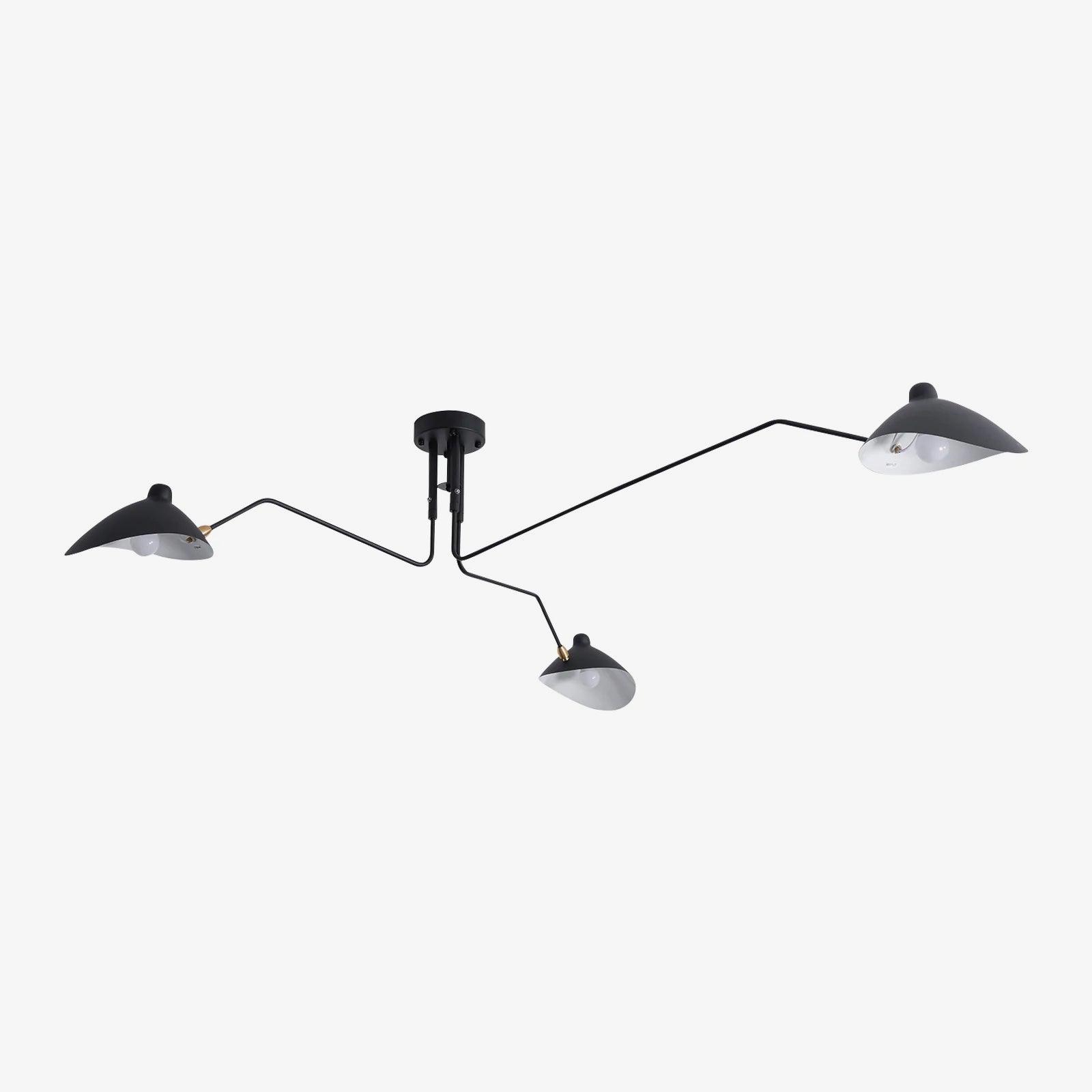 Arisha Industry Three Arm Ceiling Light