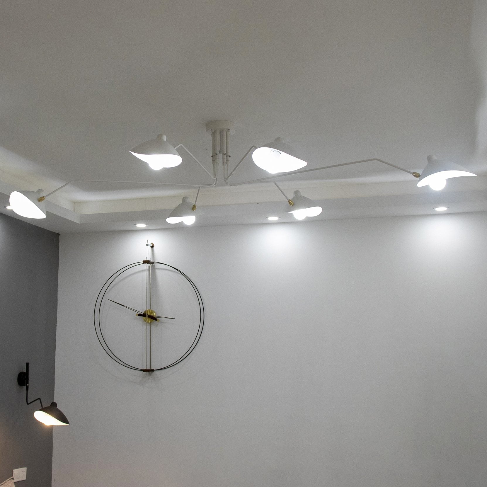 Arisha Industry Three Arm Ceiling Light