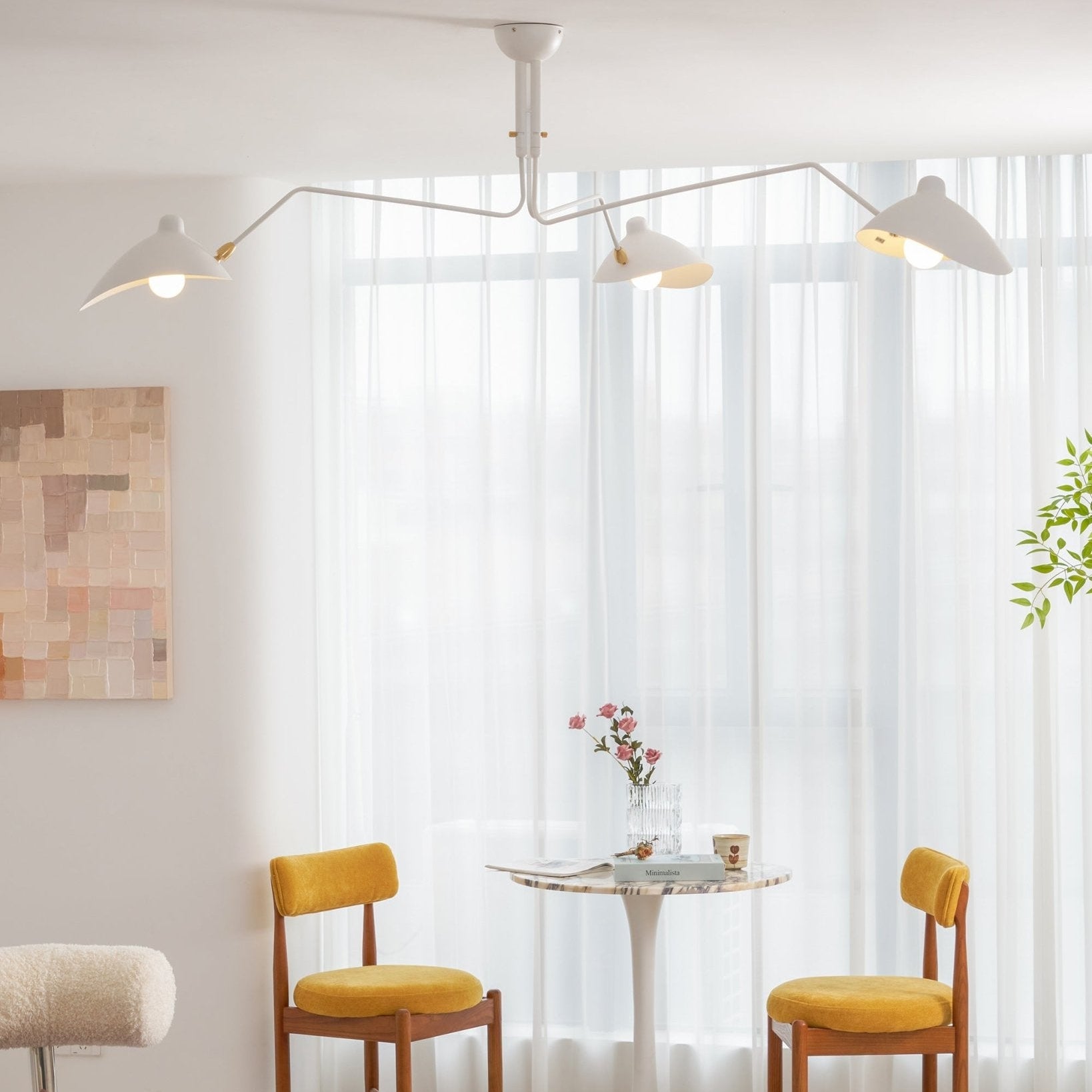 Lustra Ceiling Light Three Arm Minimalist - Letslighting