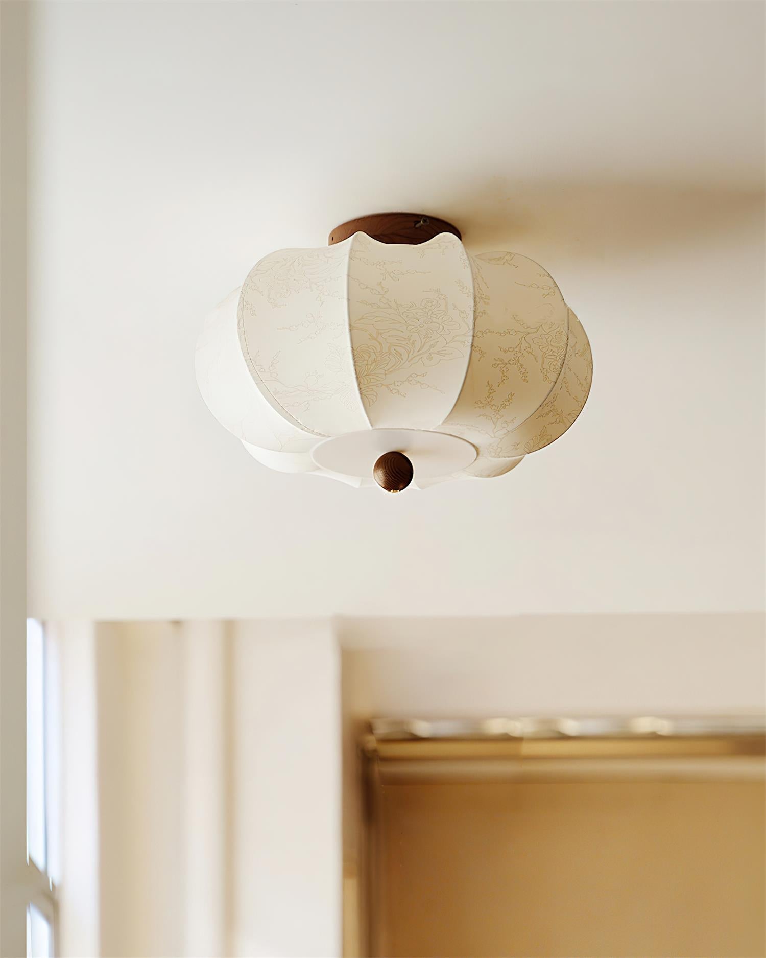 Serica Ceiling Lamp with Lantern Silhouette - Letslighting