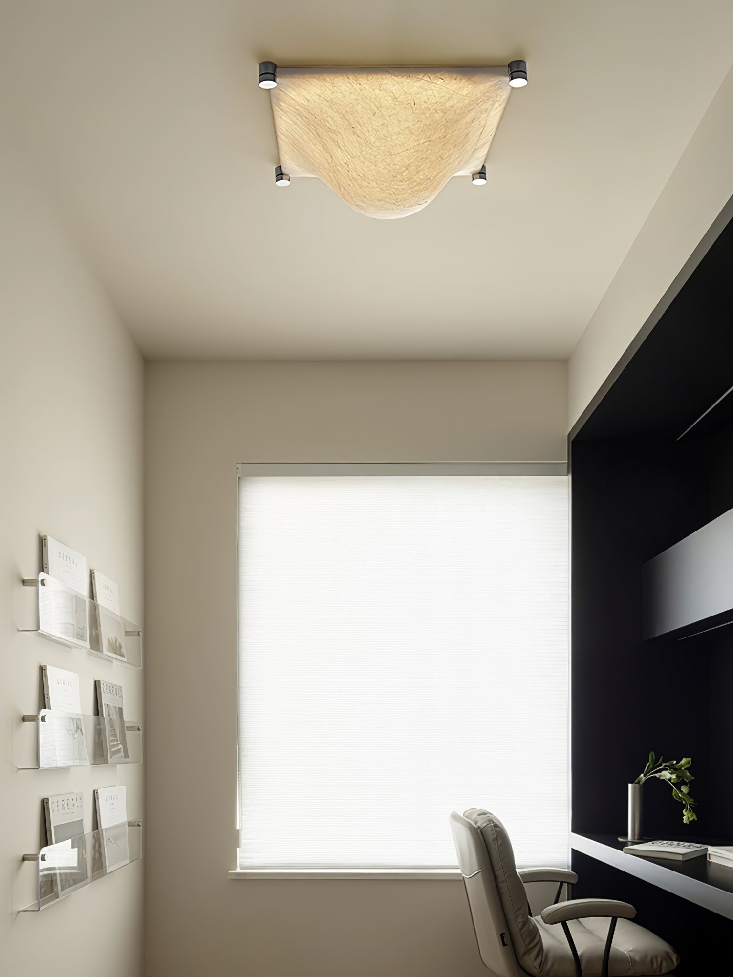 Panel Rustic Silk Wall Light - Letslighting