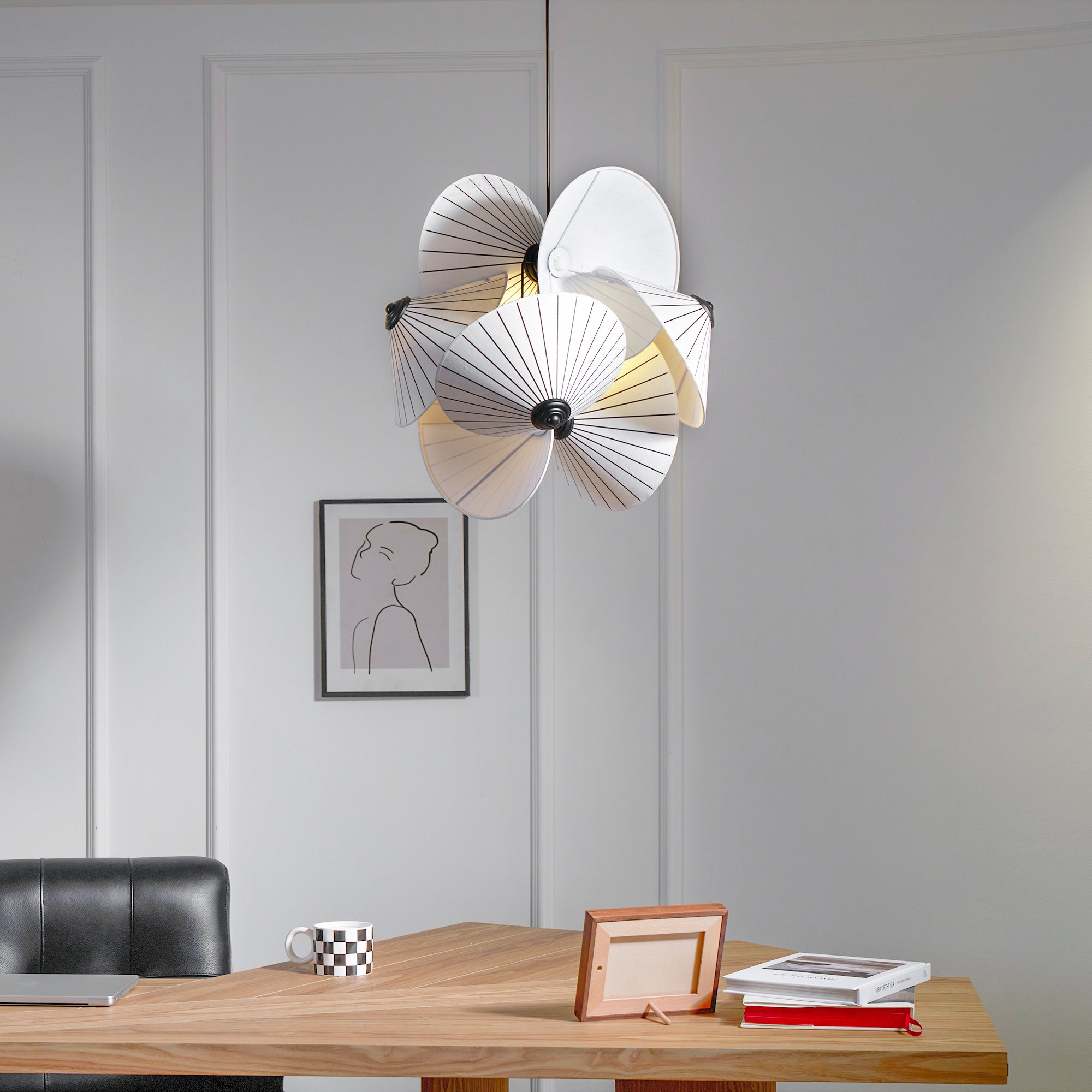 Zerinarae Individual Creativity Fabric Pendant Light - Letslighting