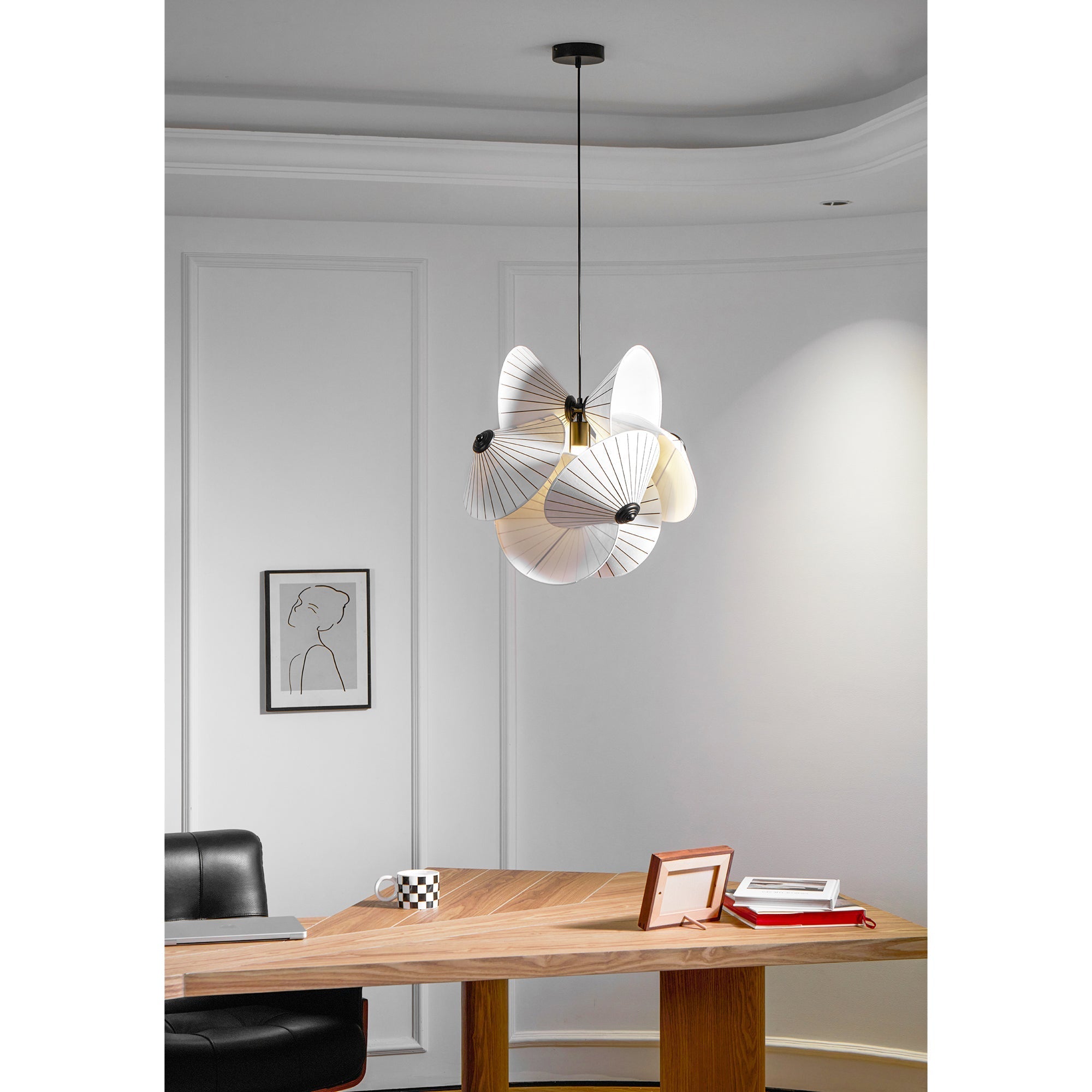 Zerinarae Individual Creativity Fabric Pendant Light - Letslighting