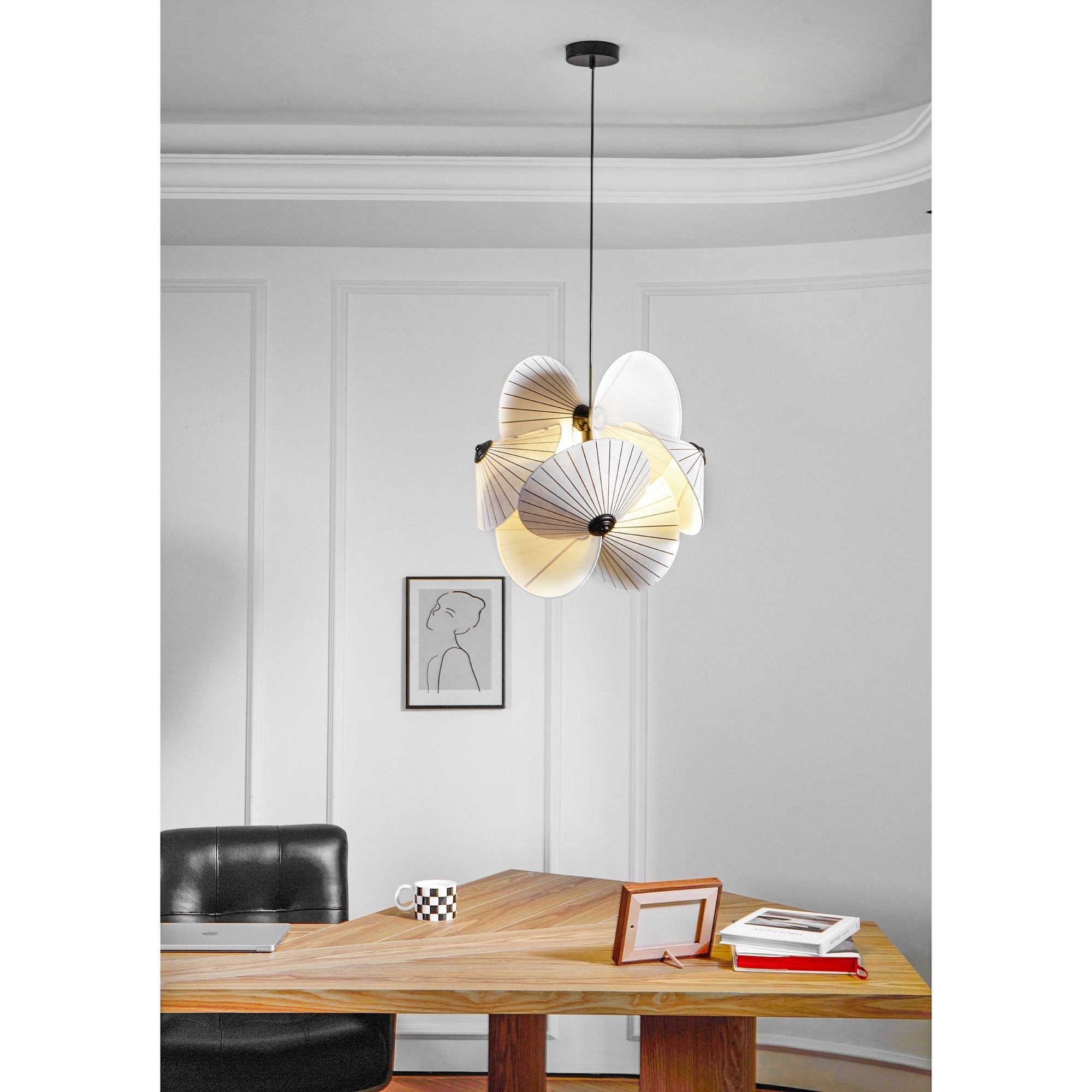 Zerinarae Individual Creativity Fabric Pendant Light - Letslighting