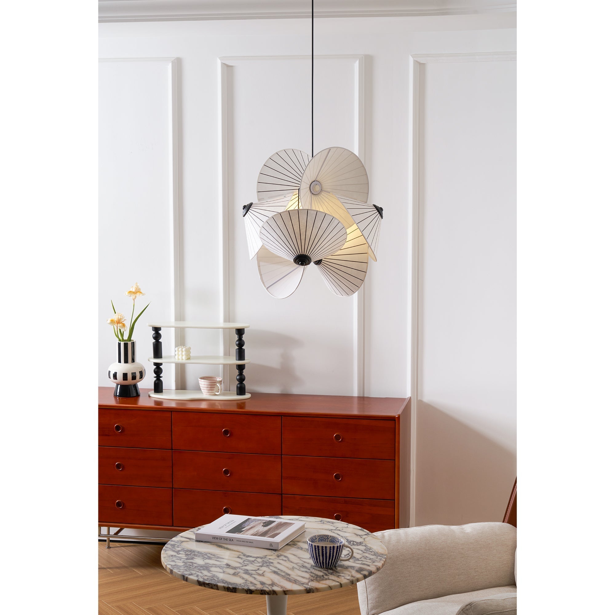 Zerinarae Individual Creativity Fabric Pendant Light - Letslighting