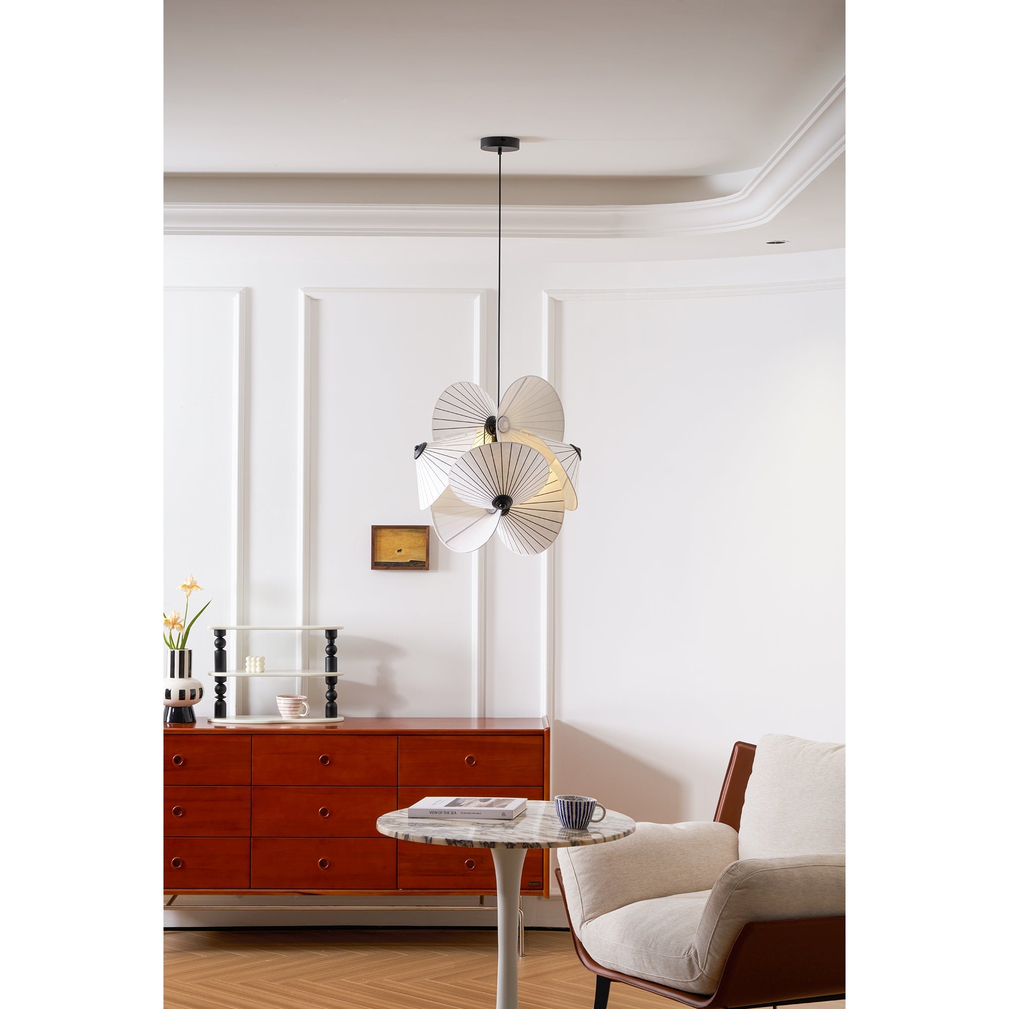 Zerinarae Individual Creativity Fabric Pendant Light - Letslighting