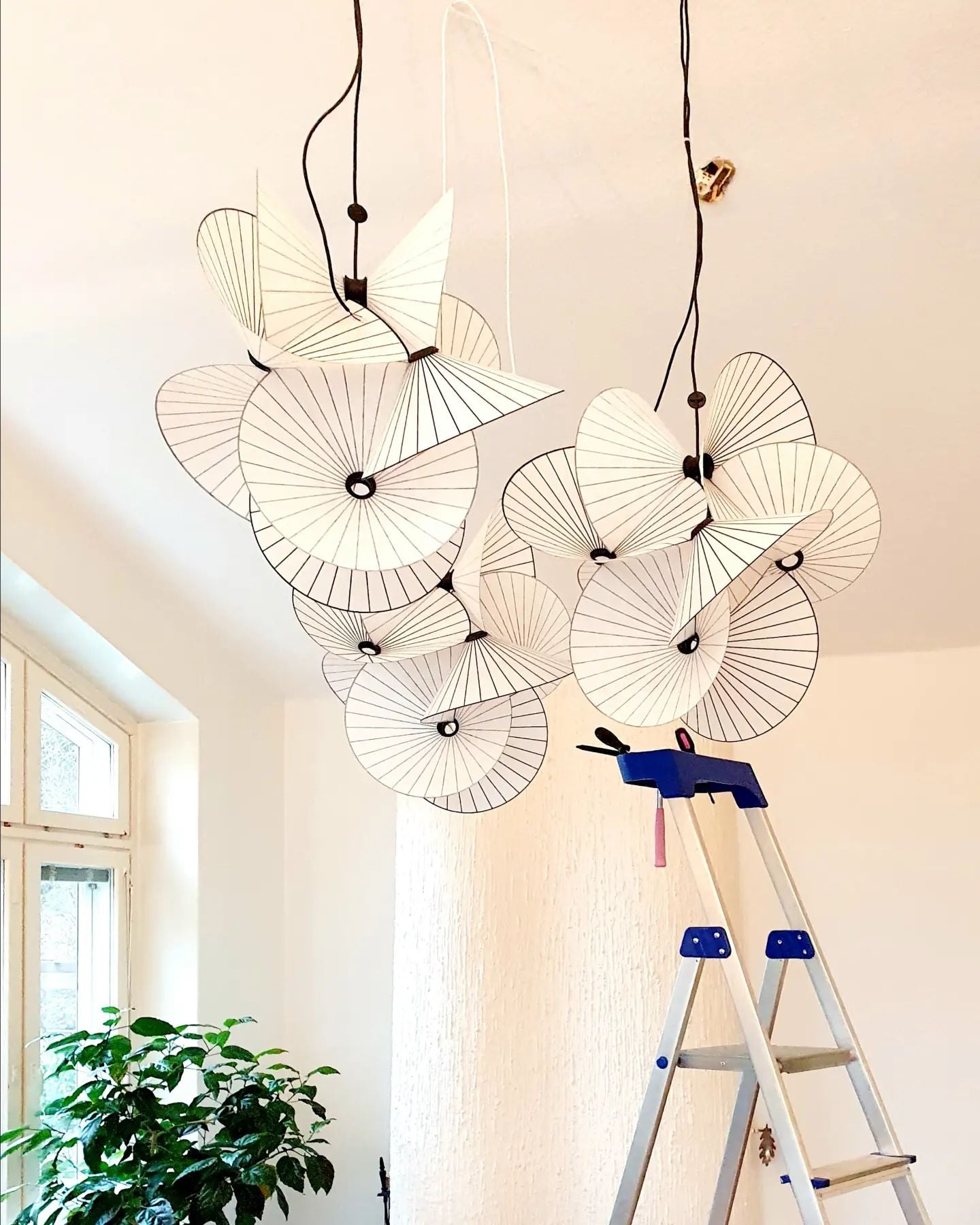 Zerinarae Individual Creativity Fabric Pendant Light - Letslighting