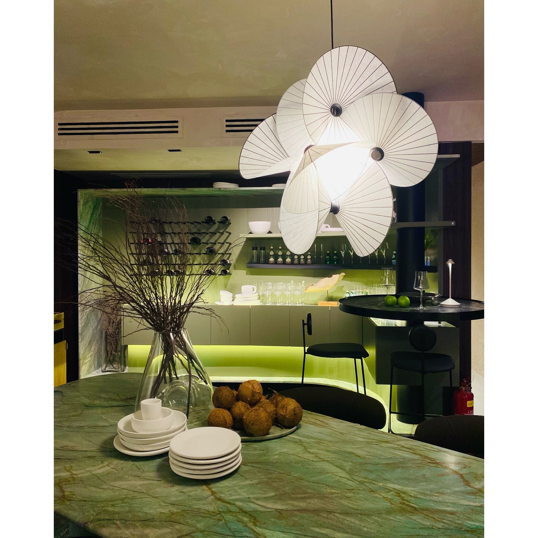 Zerinarae Individual Creativity Fabric Pendant Light - Letslighting