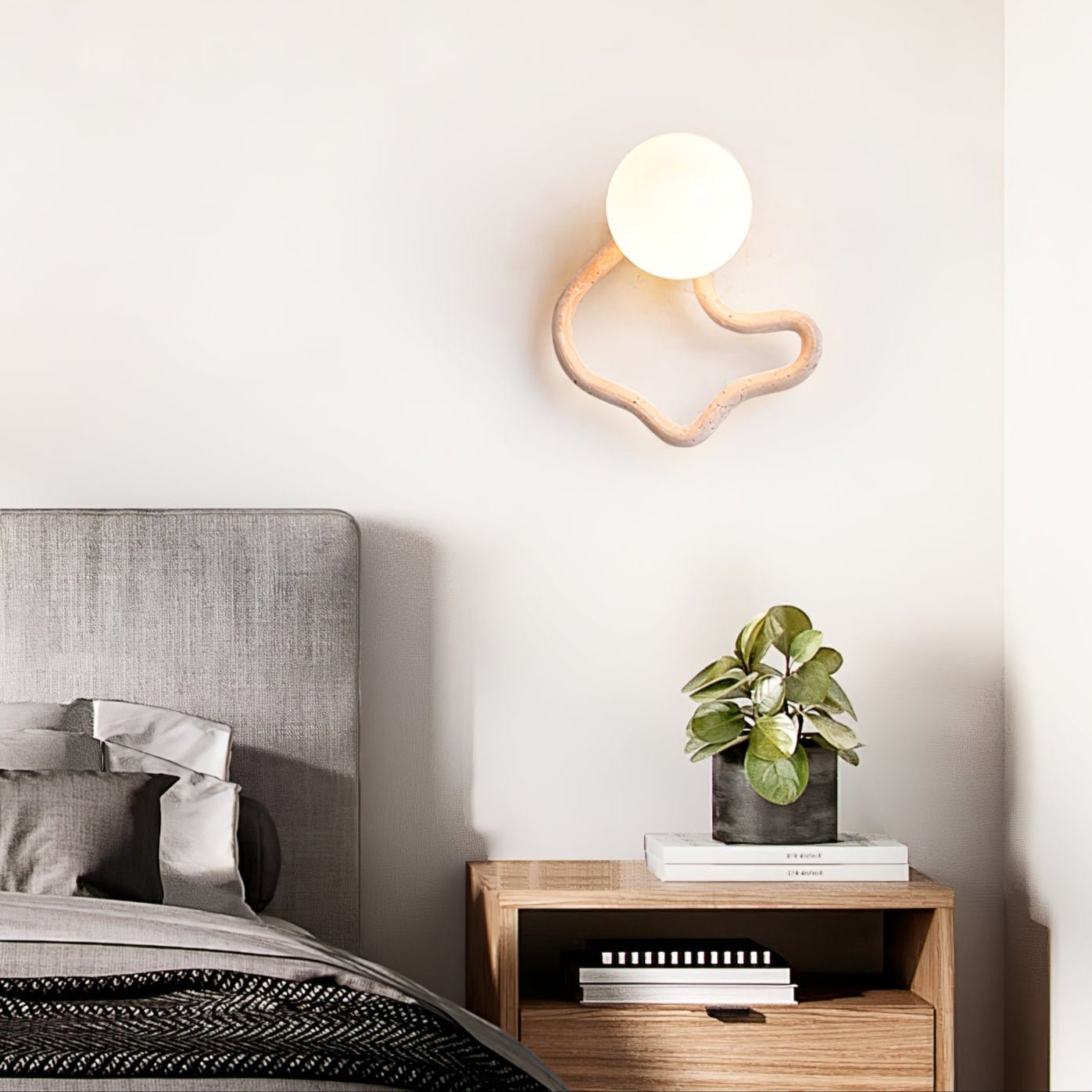 Serpentine Travertine Wall Sconce - Letslighting