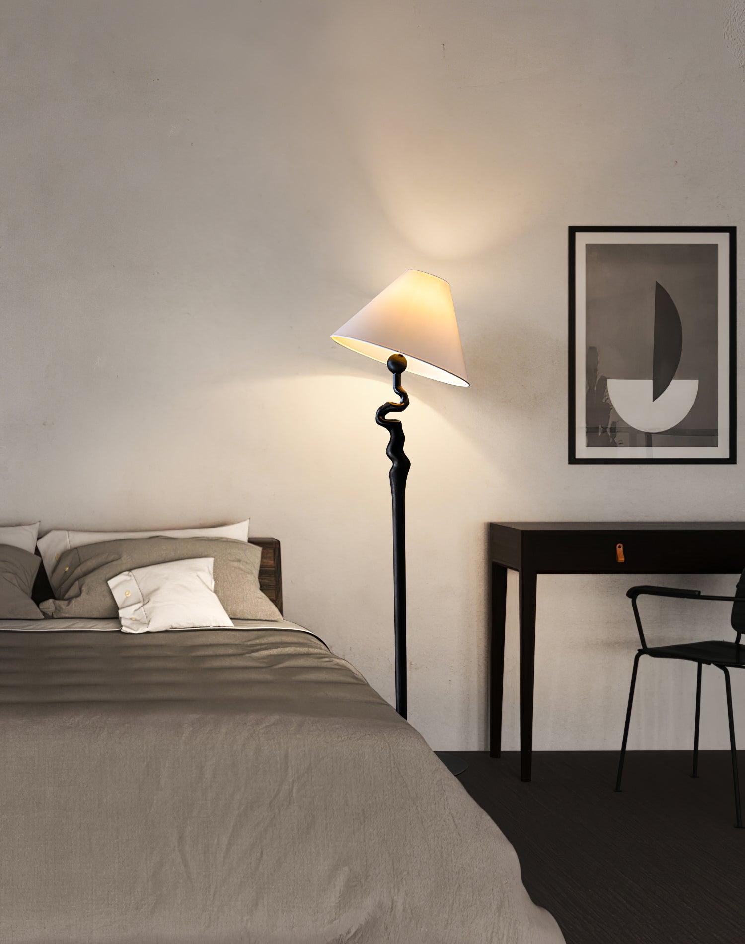 Avloril Artistic Wooden Floor Lamp - Letslighting