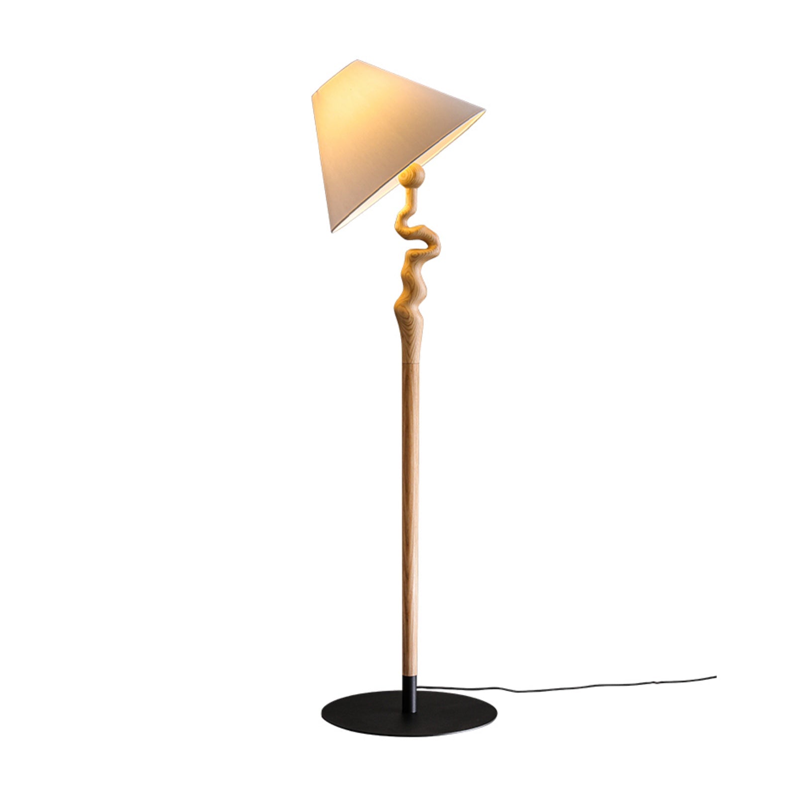 Avloril Artistic Wooden Floor Lamp - Letslighting