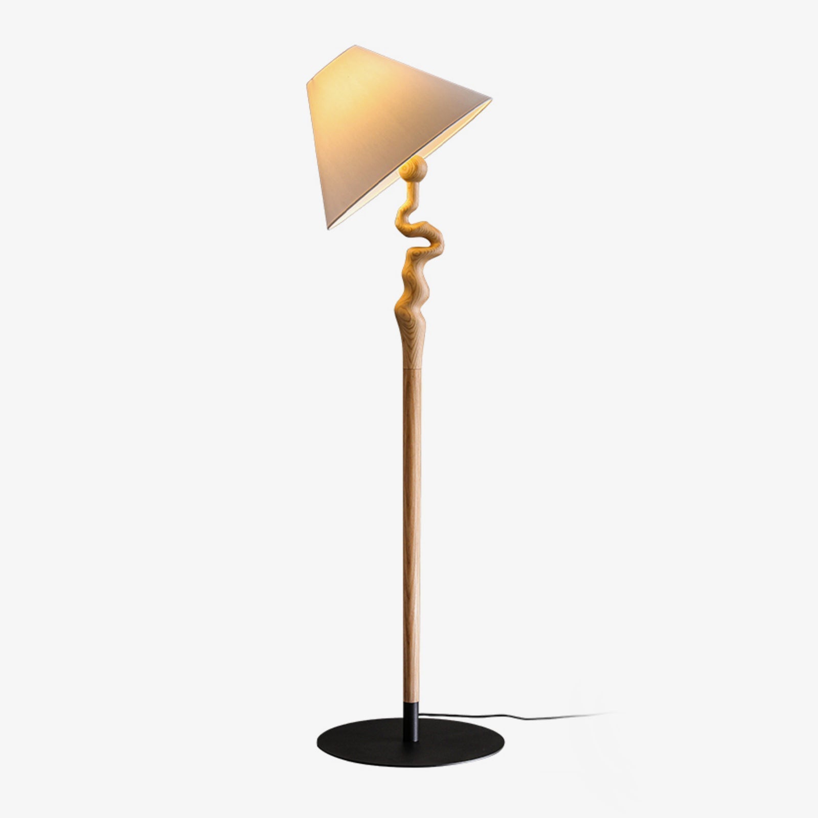 Avloril Artistic Wooden Floor Lamp - Letslighting