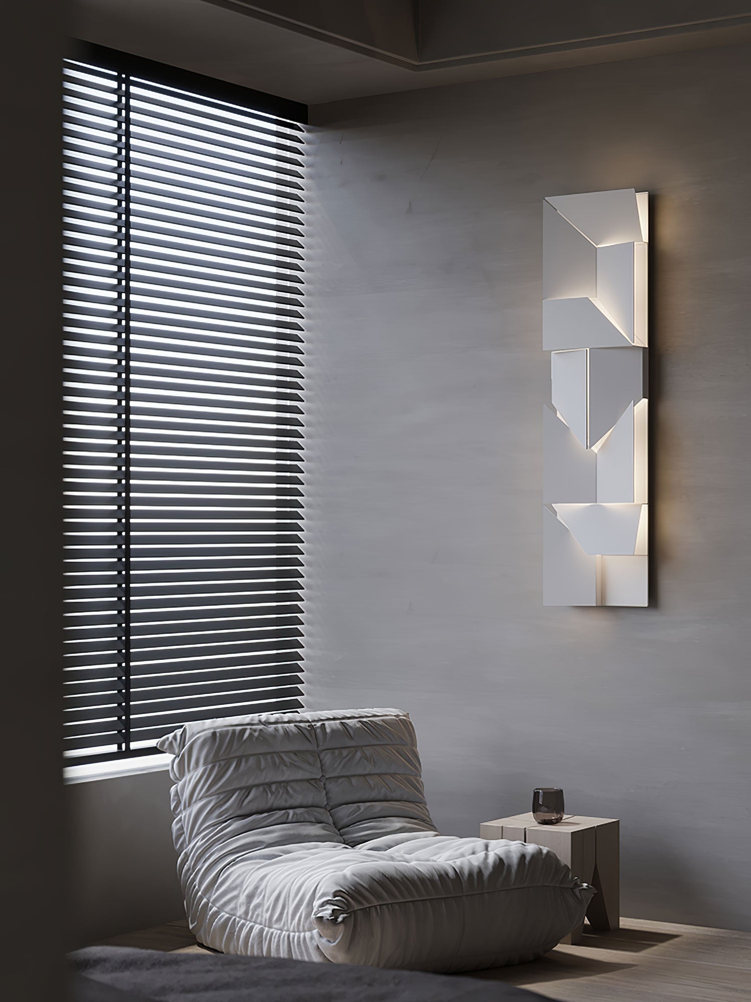 Zoliria Shadows Rechargeable Grand Sconce Wall lamp - Letslighting
