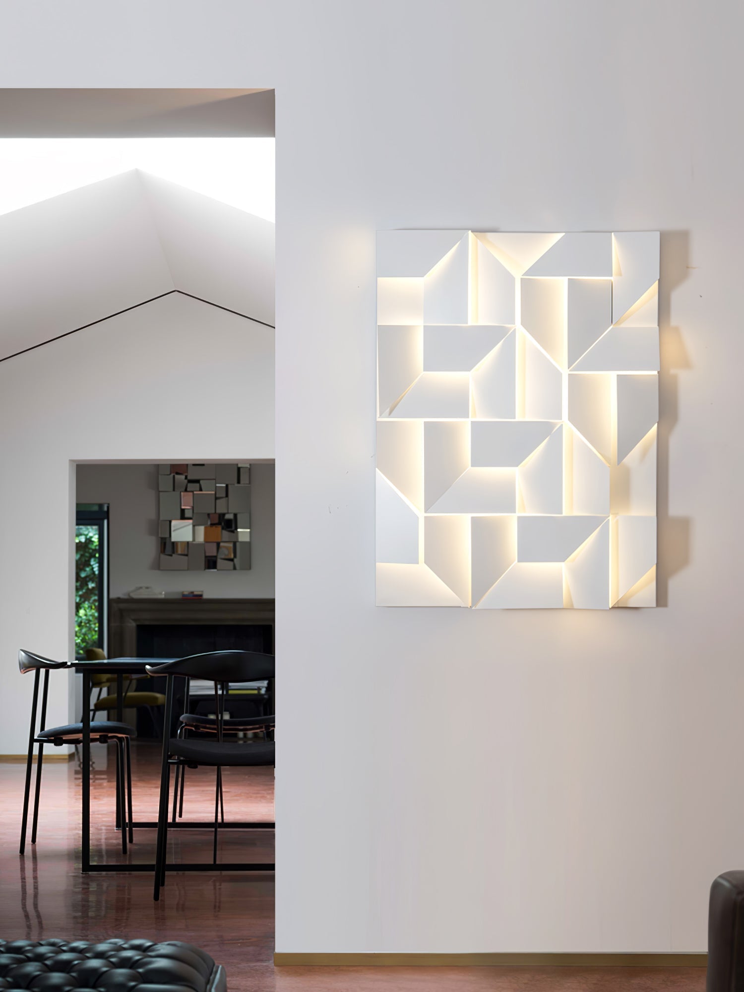 Zoliria Shadows Rechargeable Grand Sconce Wall lamp - Letslighting