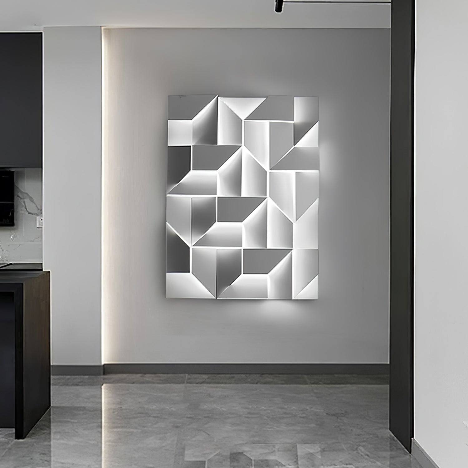 Zoliria Shadows Rechargeable Grand Sconce Wall lamp - Letslighting