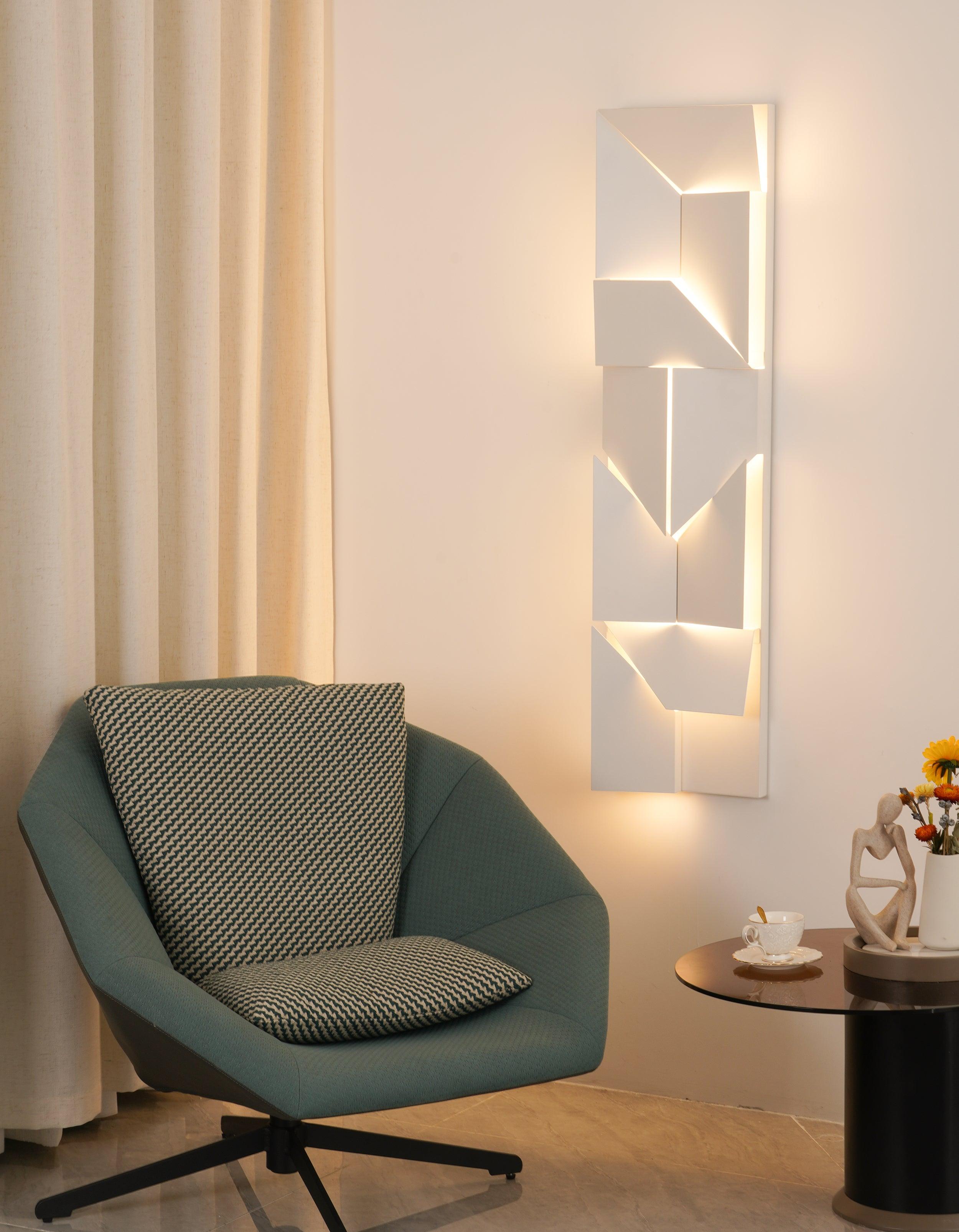 Zoliria Shadows Rechargeable Grand Sconce Wall lamp - Letslighting