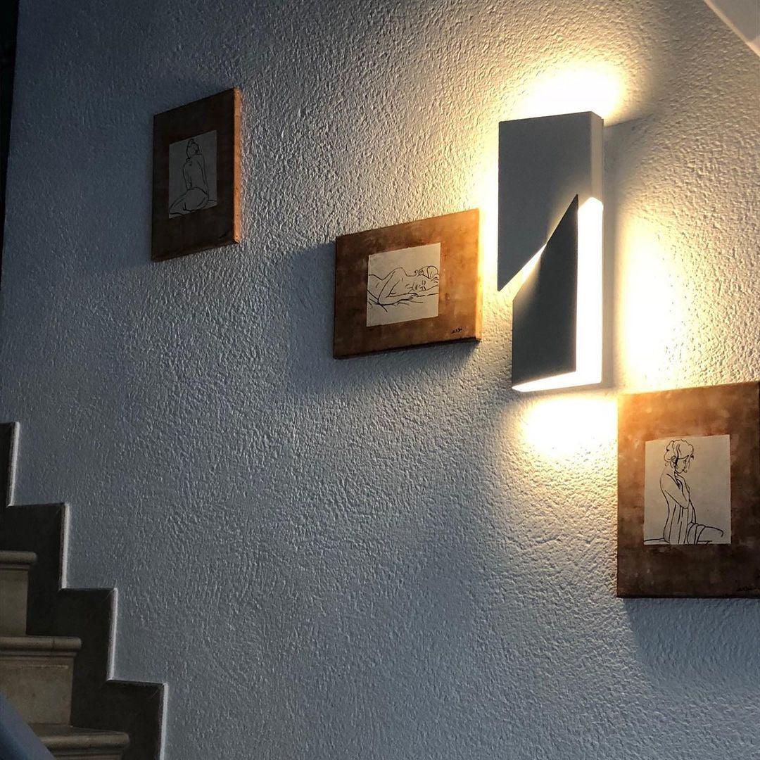 Zoliria Shadows Rechargeable Grand Sconce Wall lamp - Letslighting