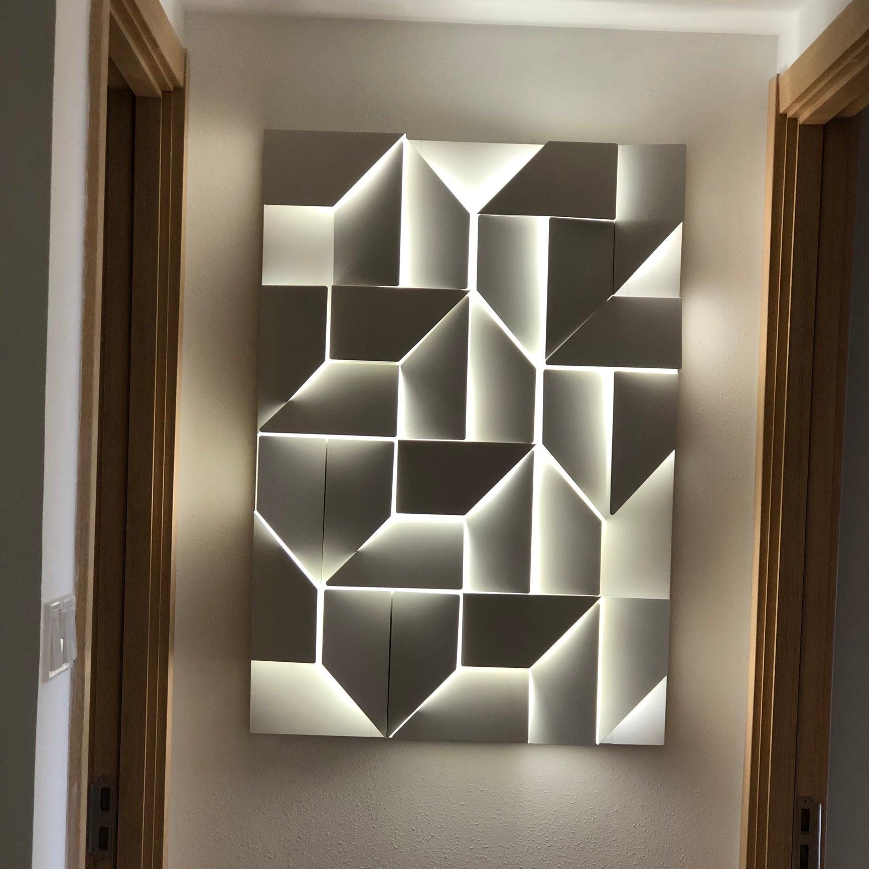 Zoliria Shadows Rechargeable Grand Sconce Wall lamp - Letslighting