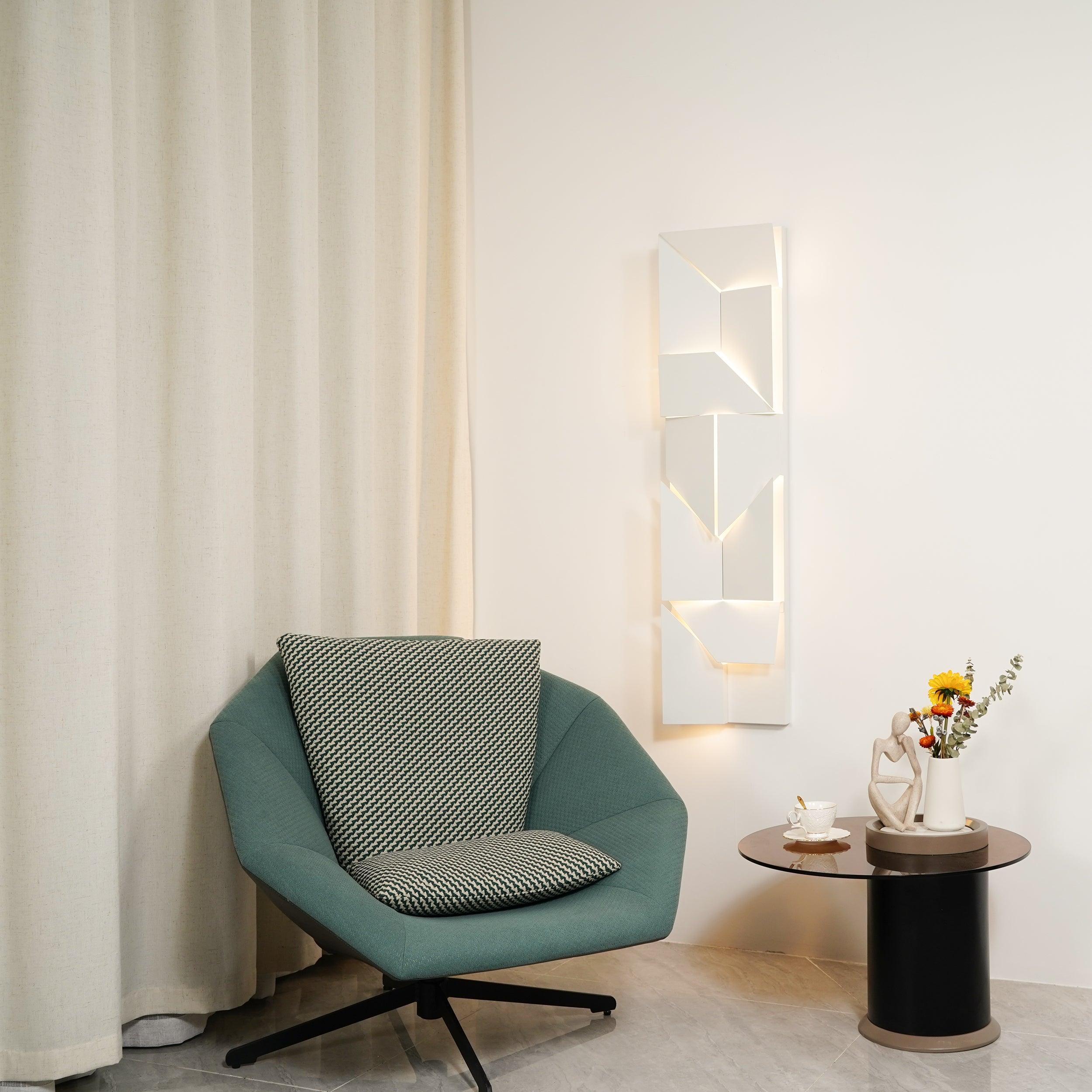 Zoliria Shadows Rechargeable Grand Sconce Wall lamp - Letslighting